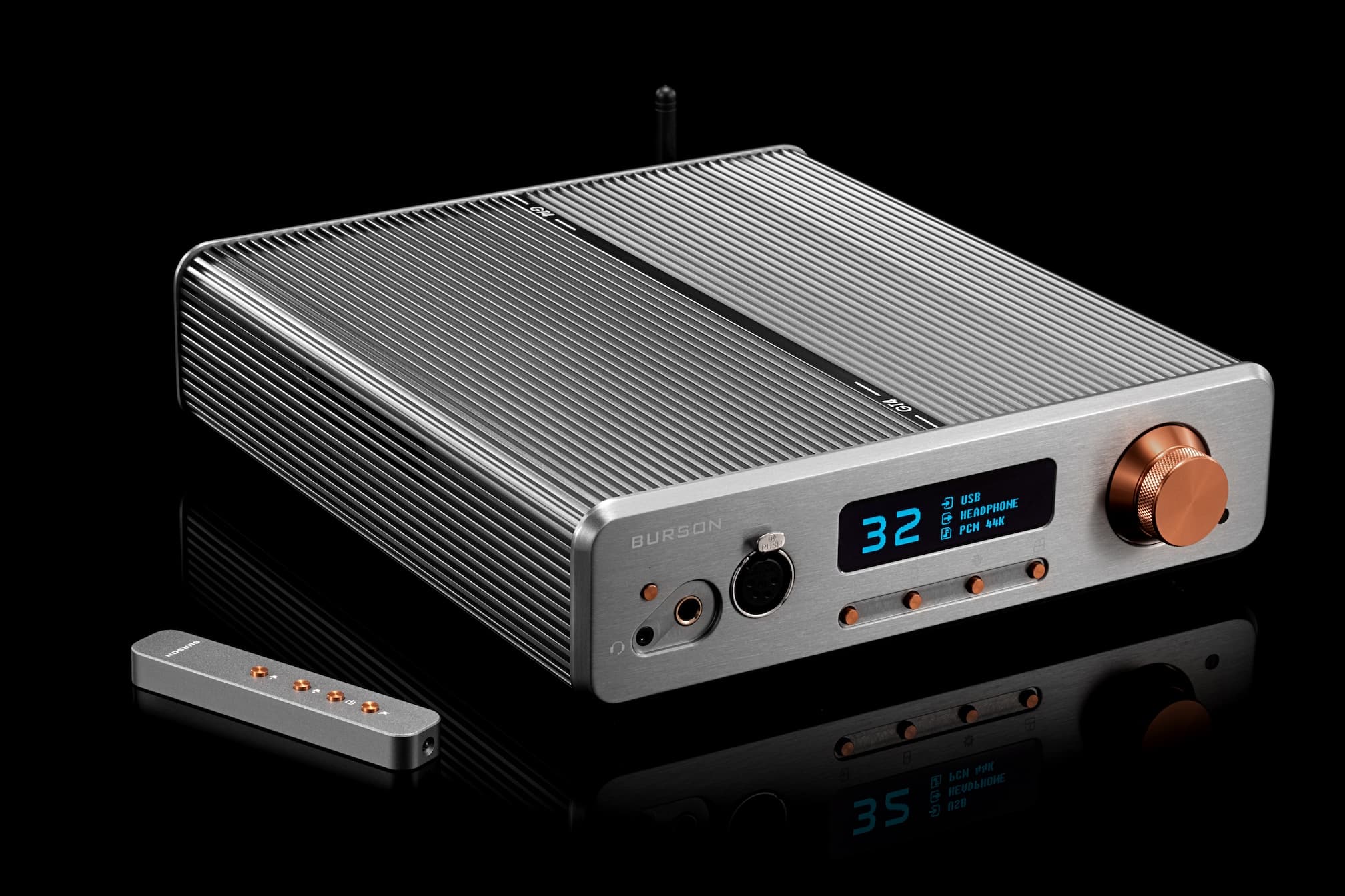 Apos Audio Burson Headphone DAC/Amp Burson CONDUCTOR GT4 10W XLR Class-A Head Amp / Pre Amp / DAC