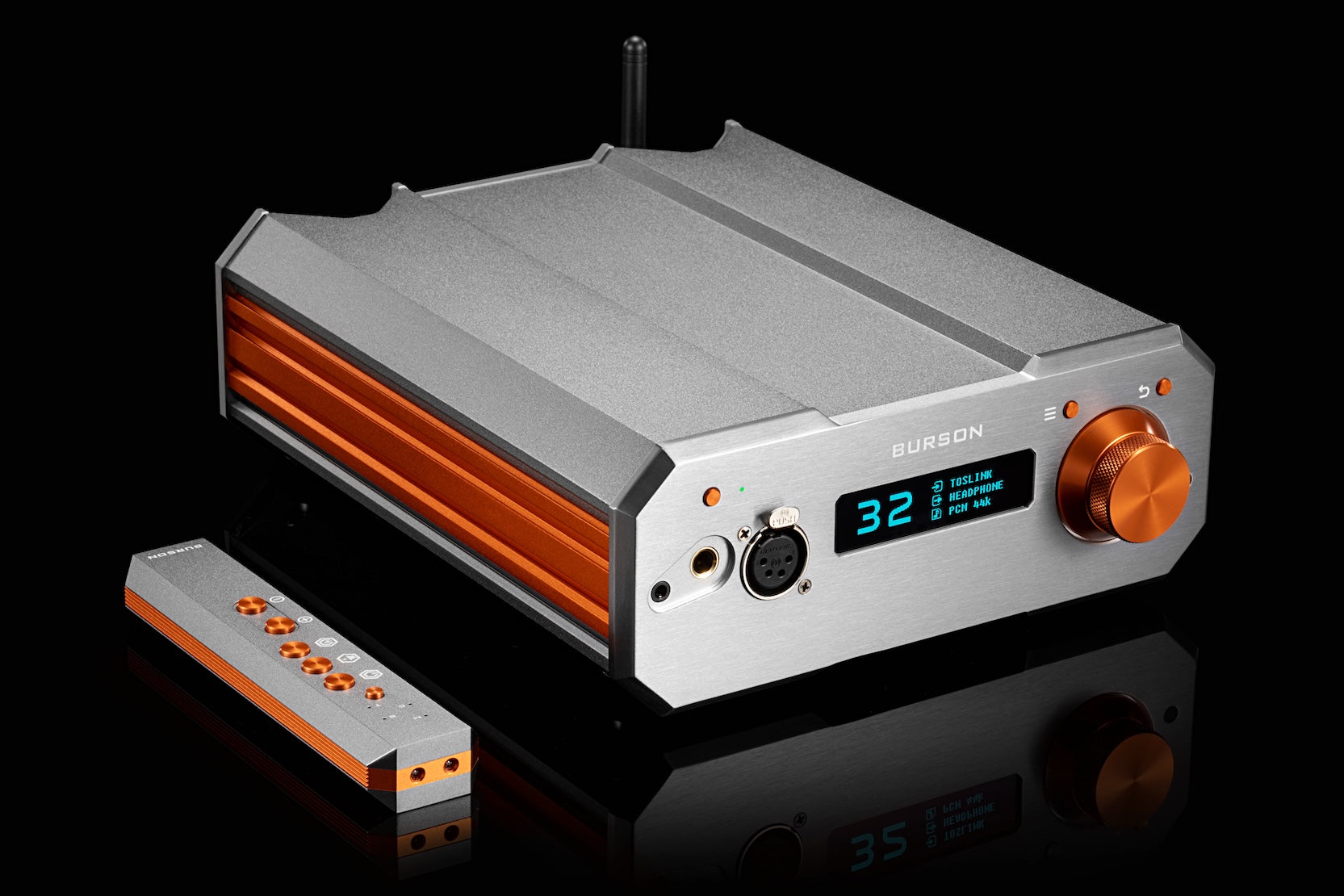 Apos Audio Burson Headphone DAC/Amp Burson CONDUCTOR STELLAR 8W XLR Class-A Head Amp / Pre Amp / DAC