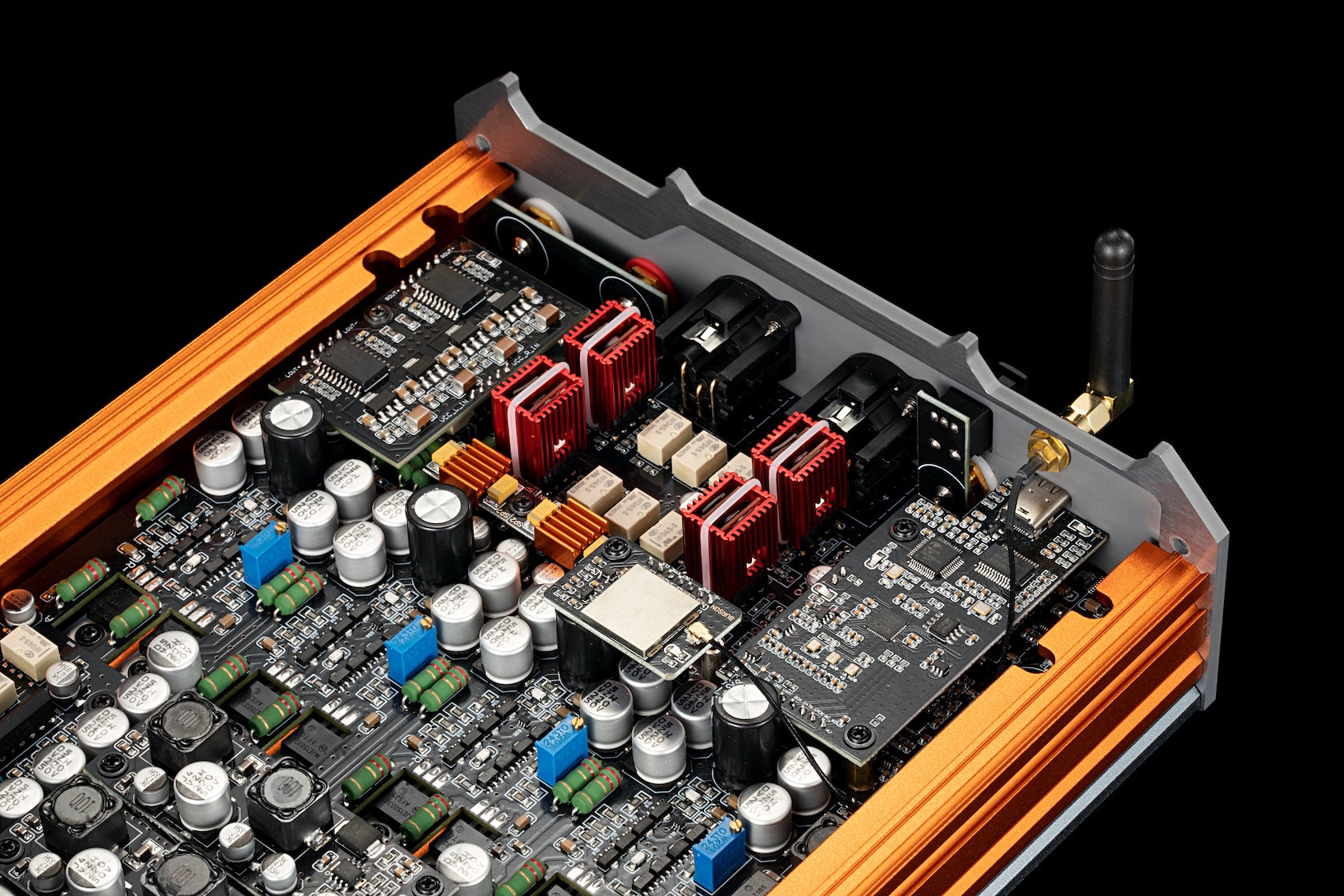 Apos Audio Burson Headphone DAC/Amp Burson CONDUCTOR STELLAR 8W XLR Class-A Head Amp / Pre Amp / DAC