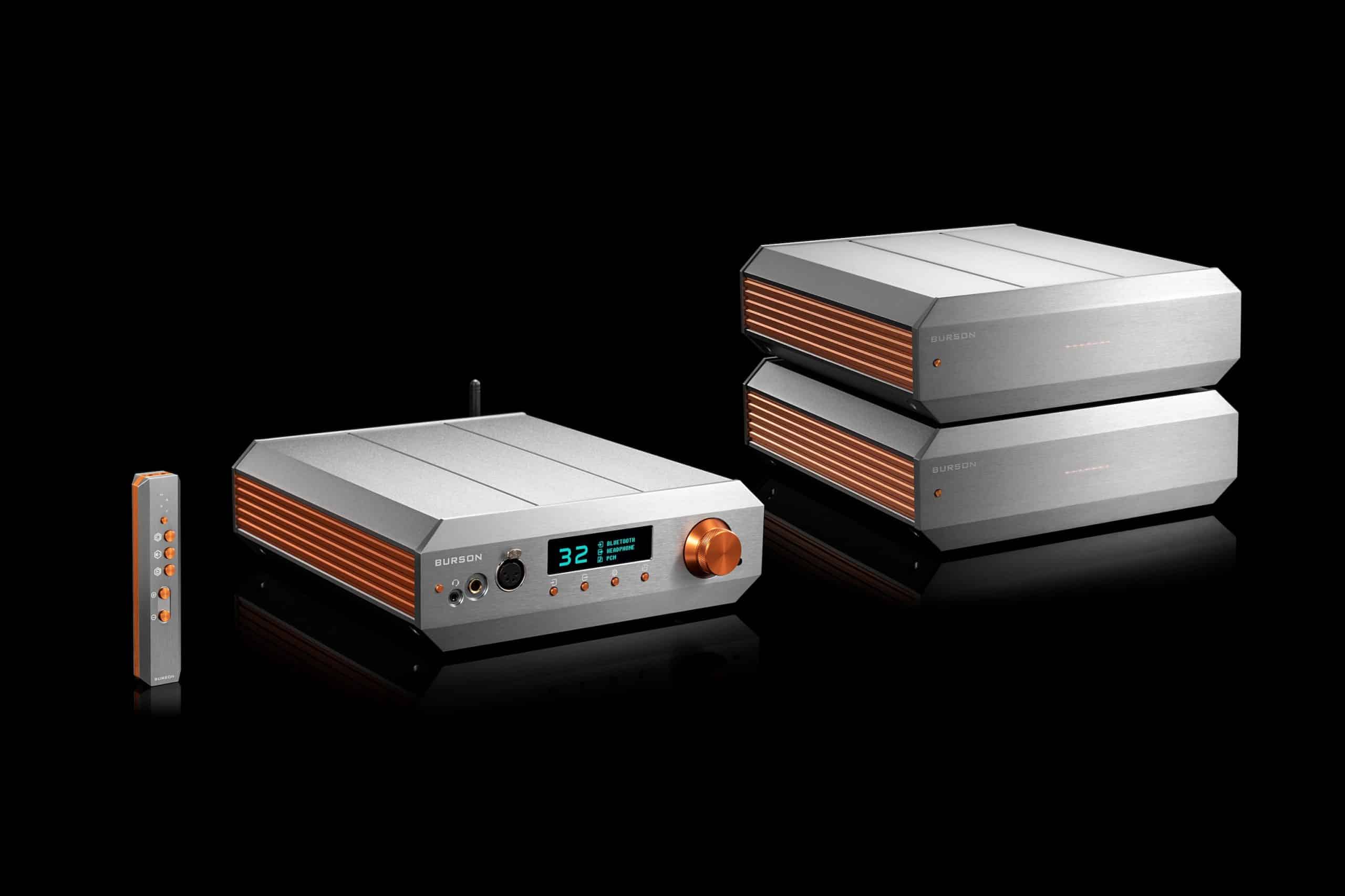 Apos Audio Burson Headphone DAC/Amp Burson CONDUCTOR VOYAGER 10W XLR Class-A Head Amp / Pre Amp / DAC