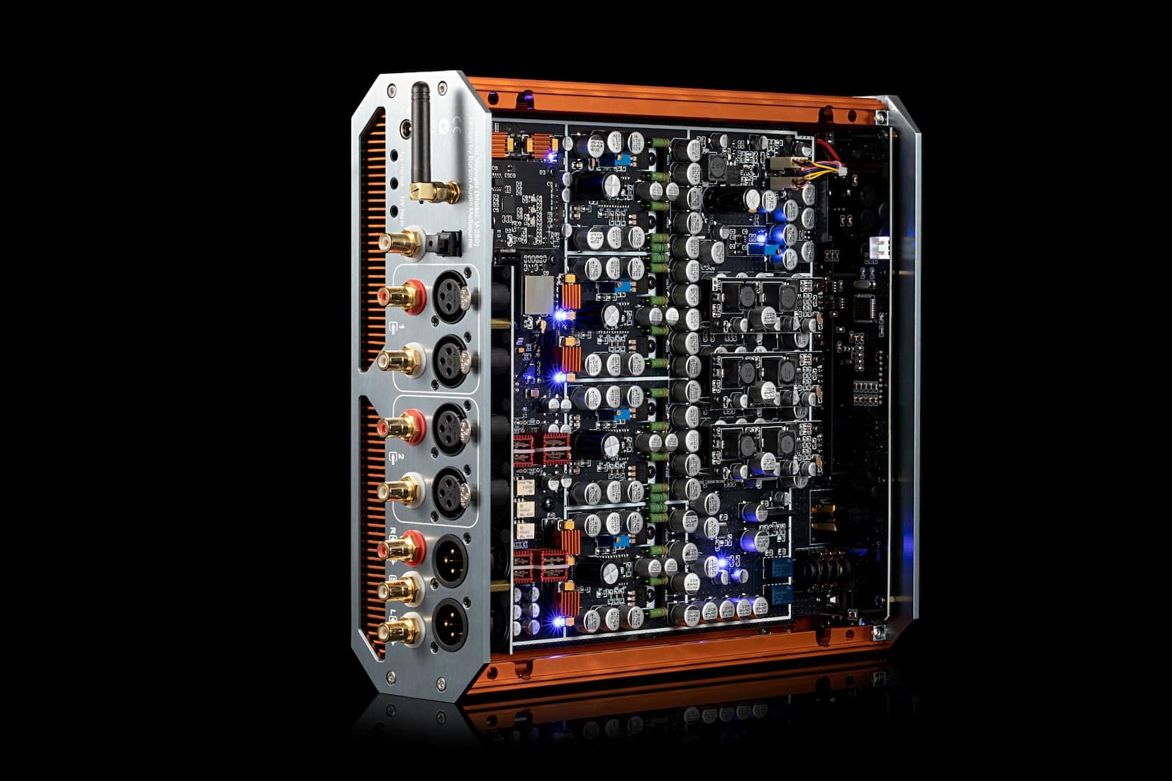 Apos Audio Burson Headphone DAC/Amp Burson CONDUCTOR VOYAGER 10W XLR Class-A Head Amp / Pre Amp / DAC