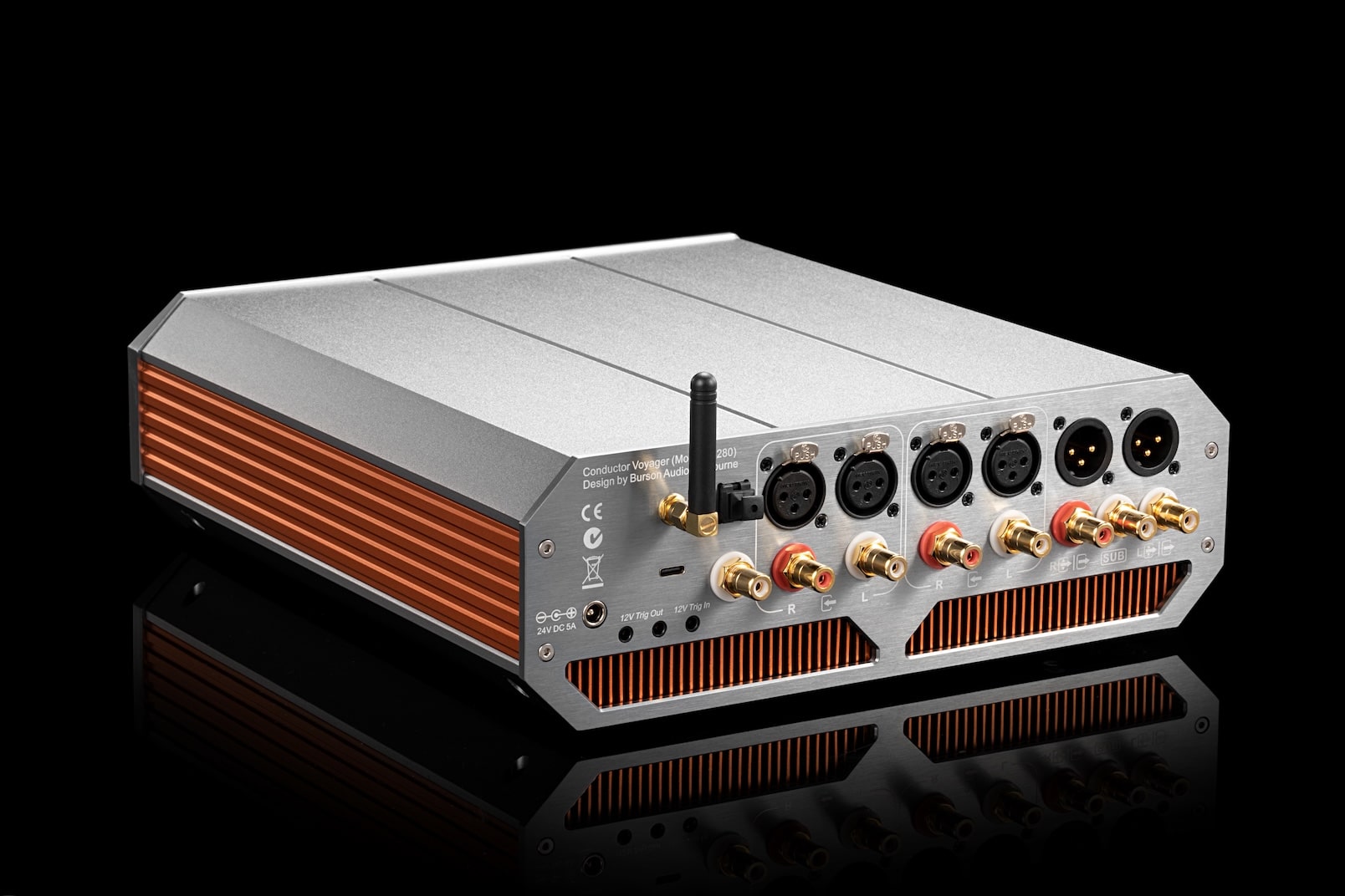 Apos Audio Burson Headphone DAC/Amp Burson CONDUCTOR VOYAGER 10W XLR Class-A Head Amp / Pre Amp / DAC