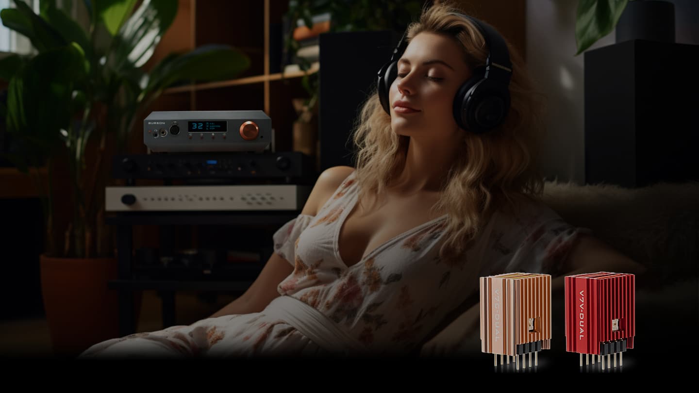 Apos Audio Burson Headphone DAC/Amp Burson V7 Supreme Sound Discrete Op-Amp