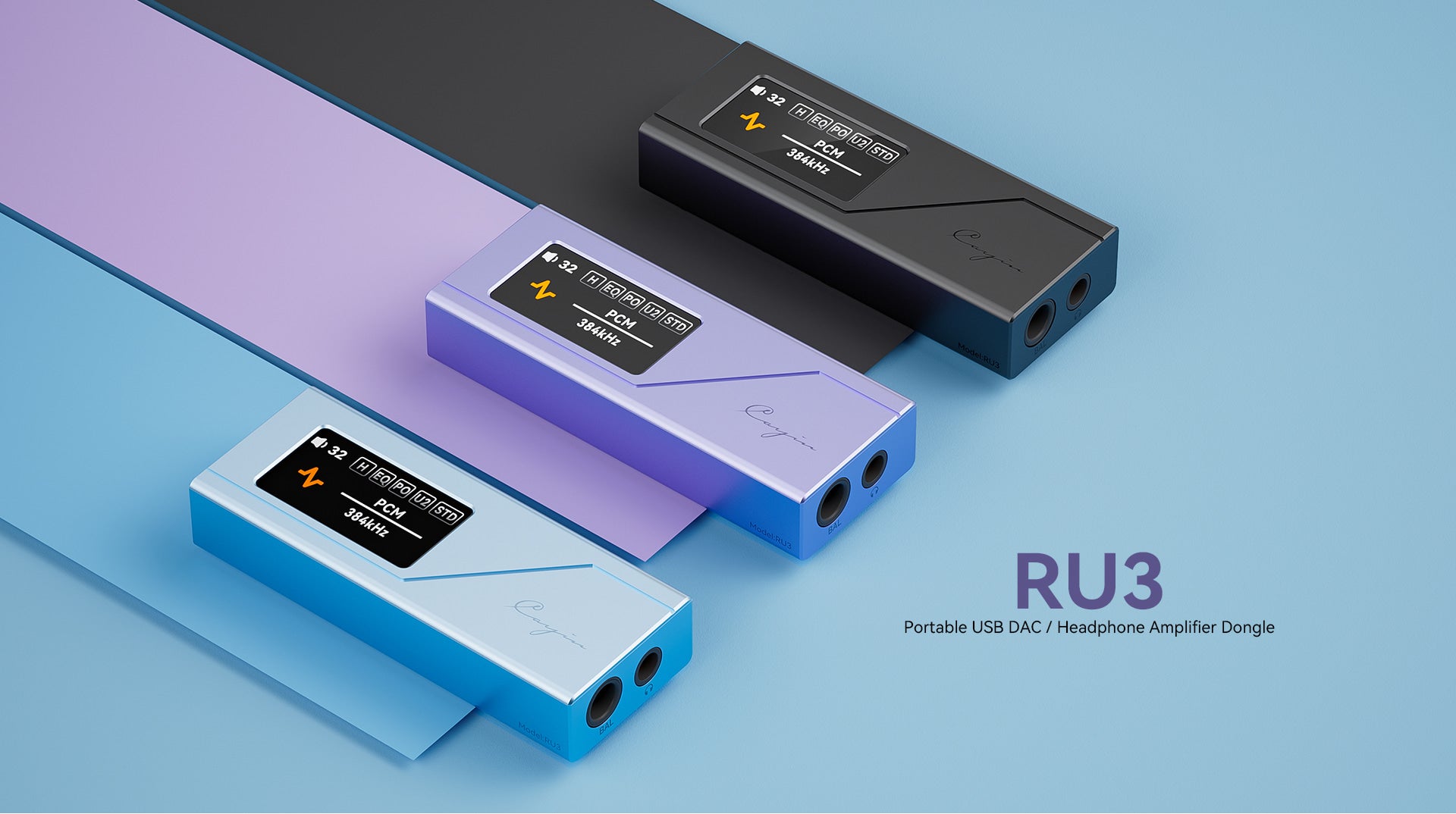 Apos Audio Cayin DAC (Digital-to-Analog Converter) Cayin RU3 Portable USB DAC/Amp