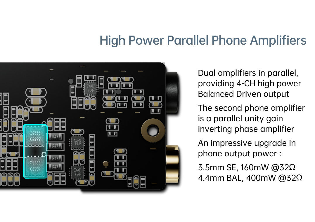 Apos Audio Cayin DAC (Digital-to-Analog Converter) Cayin RU7 1-Bit Resistor Network Portable DAC
