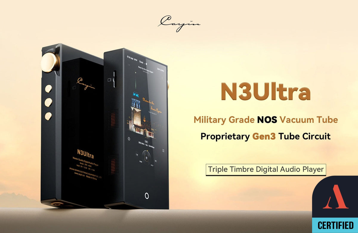 Apos Audio Cayin DAP (Digital Audio Player) Cayin N3Ultra Triple Timbre Digital Audio Player (Apos Certified) Open Box - Like New