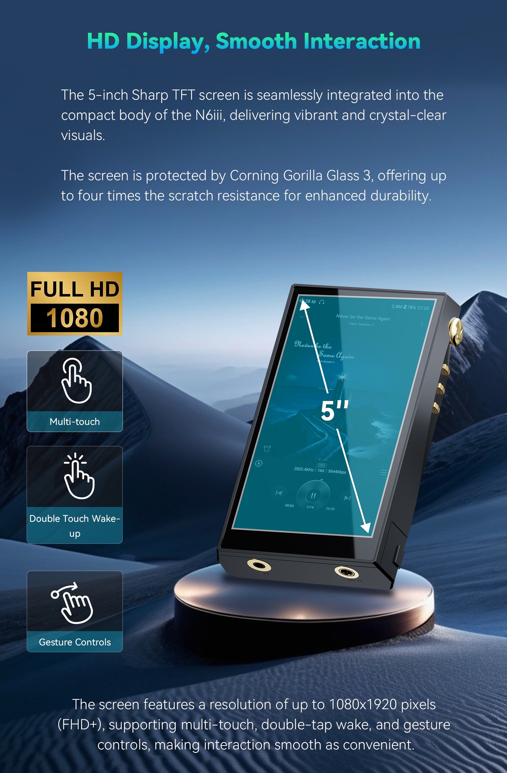 Apos Audio Cayin DAP (Digital Audio Player) Cayin N6iii Digital Audio Player