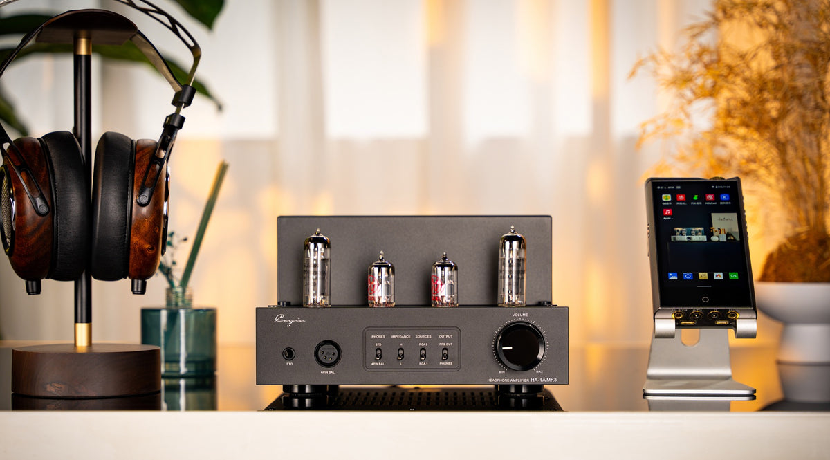 Apos Audio Cayin Headphone Amp (Tube) Cayin HA-1A MK3 Tube Headphone Amplifier
