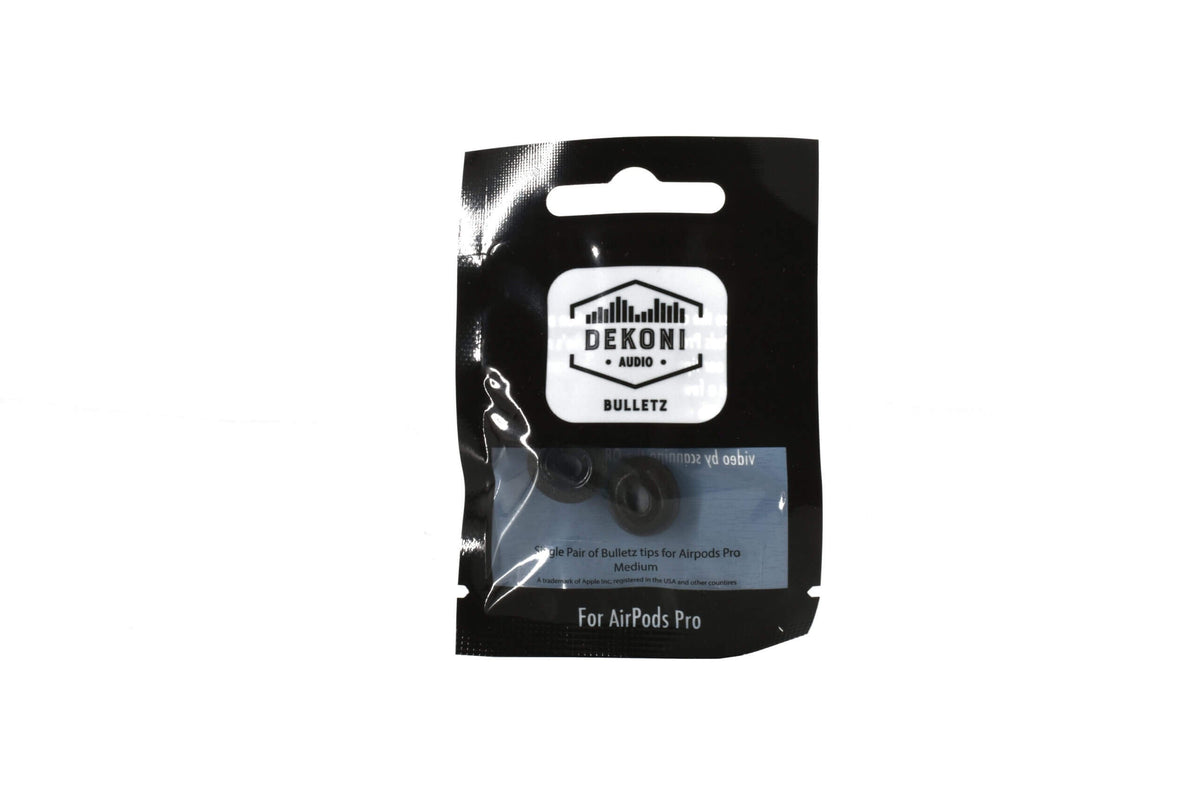 Apos Audio Dekoni Accessory Memory Foam Earphone Tips for the Apple Airpods Pro & Airpods Pro 2