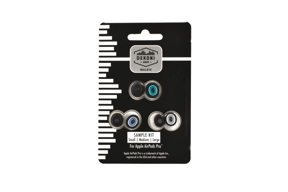 Apos Audio Dekoni Accessory Memory Foam Earphone Tips for the Apple Airpods Pro & Airpods Pro 2