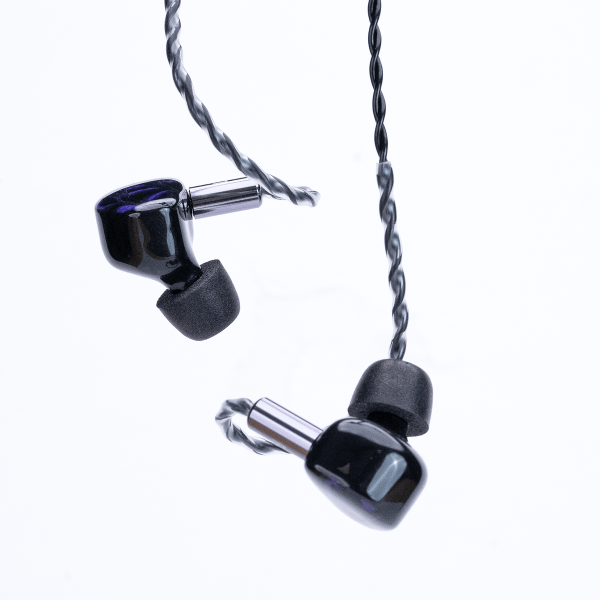 Apos Audio Dekoni Accessory Memory Foam Isolation Earphone Tips Black 4.9mm Mercury