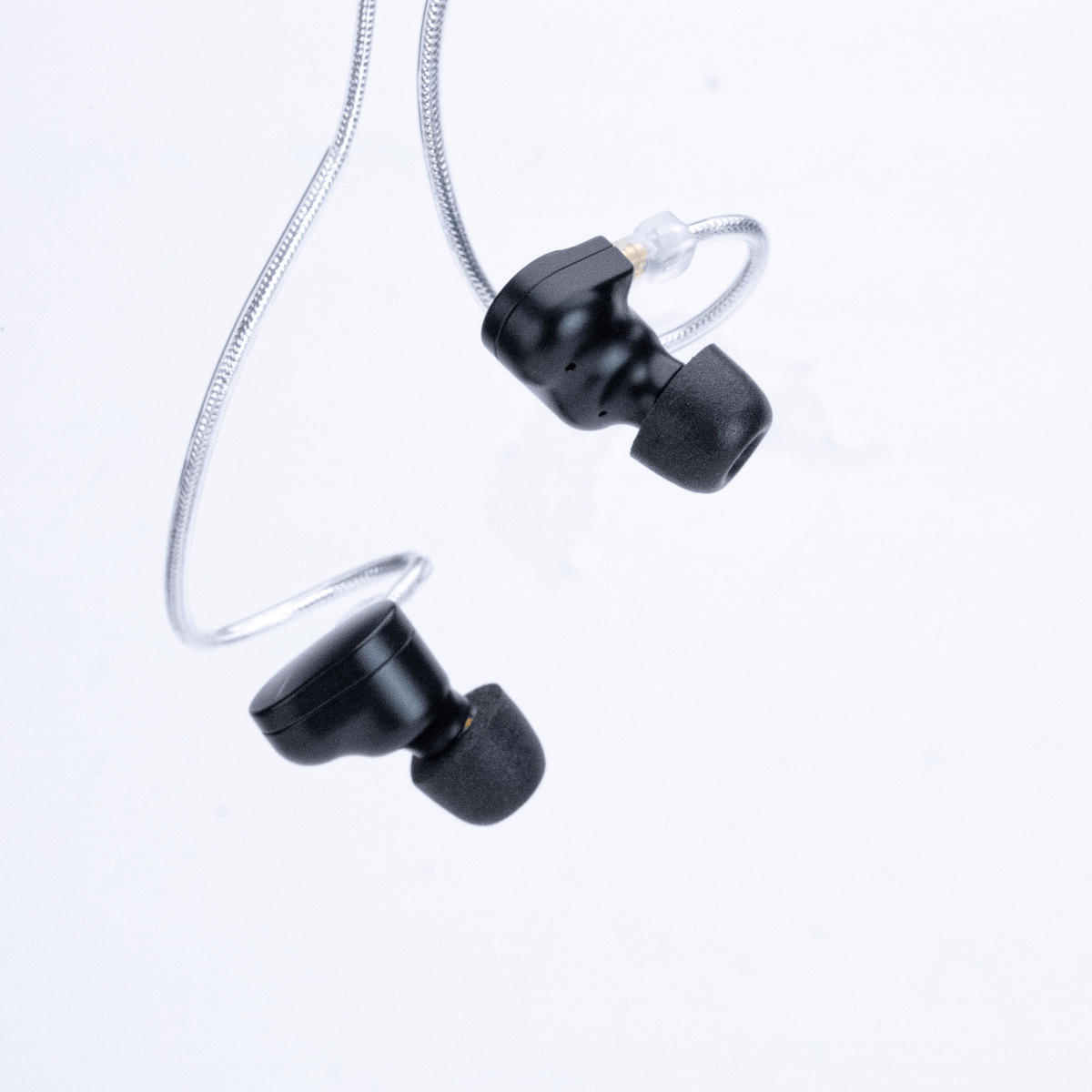 Apos Audio Dekoni Accessory Memory Foam Isolation Earphone Tips Black 4.9mm Mercury