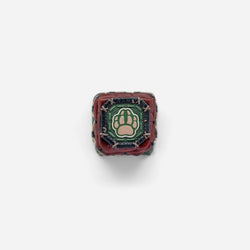 Apos Audio Dwarf Factory Keycaps Camper Badge - GMK Camping Artisans by Dwarf Factory The Savage