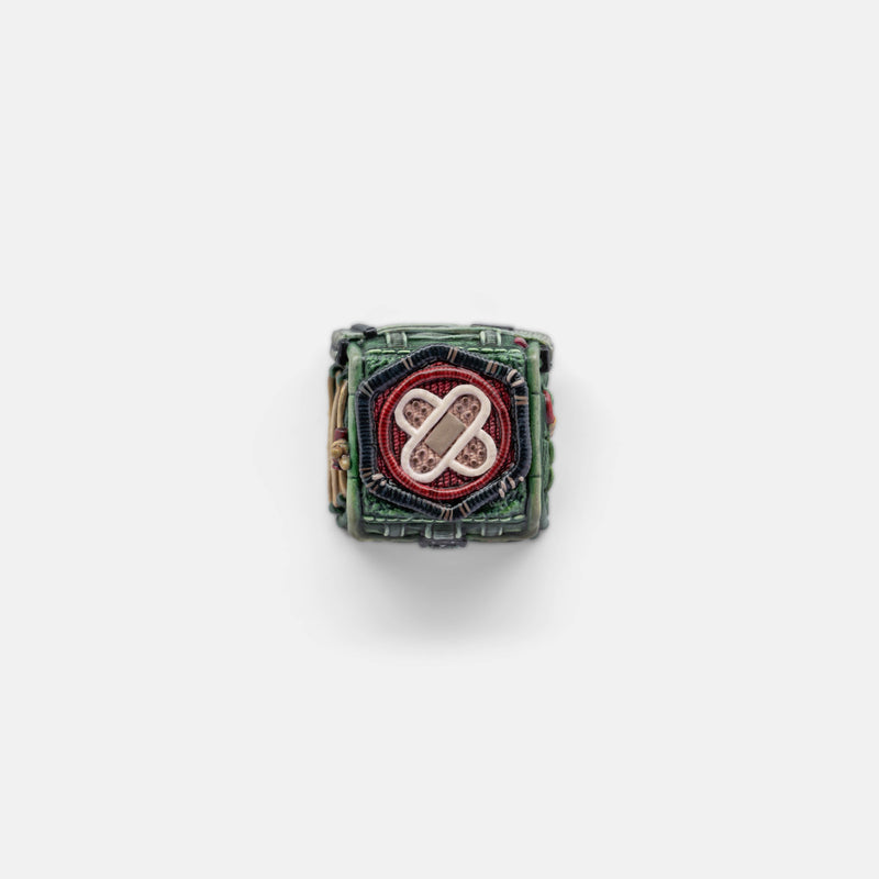 Apos Audio Dwarf Factory Keycaps Camper Badge - GMK Camping Artisans by Dwarf Factory The Supporter