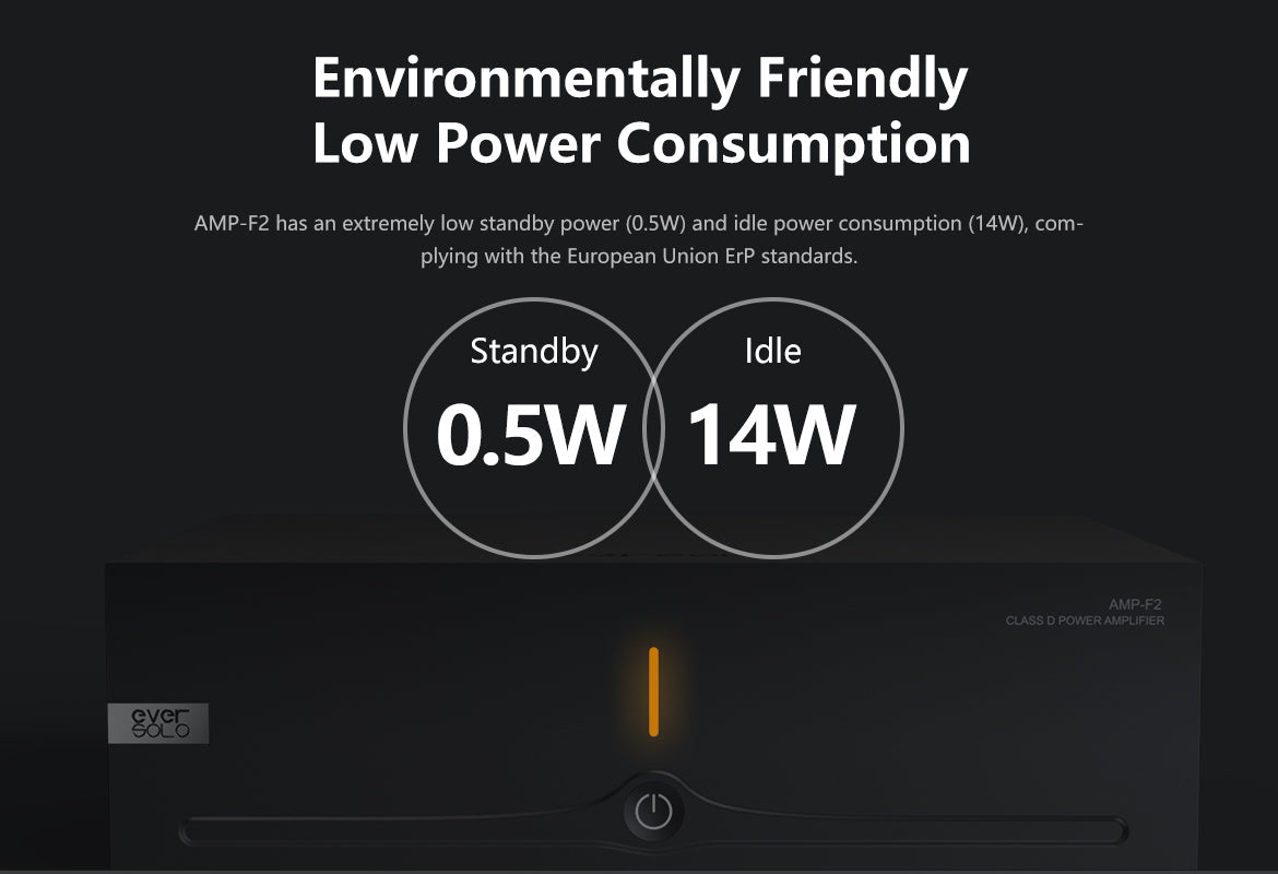 Apos Audio Eversolo Headphone DAC/Amp Eversolo AMP-F2 Power Amplifier