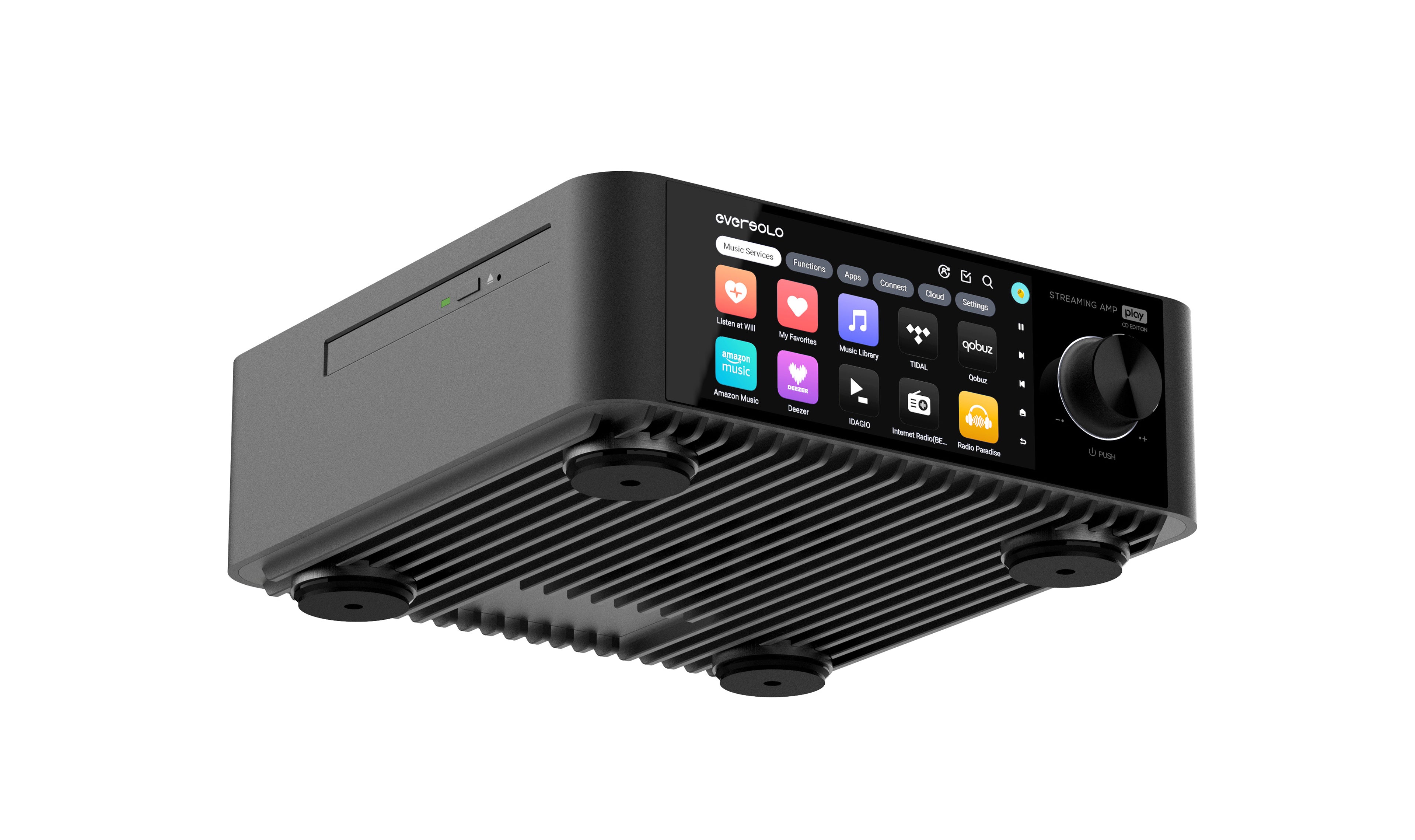 Apos Audio Eversolo Streaming Media Player Eversolo Play CD Edition