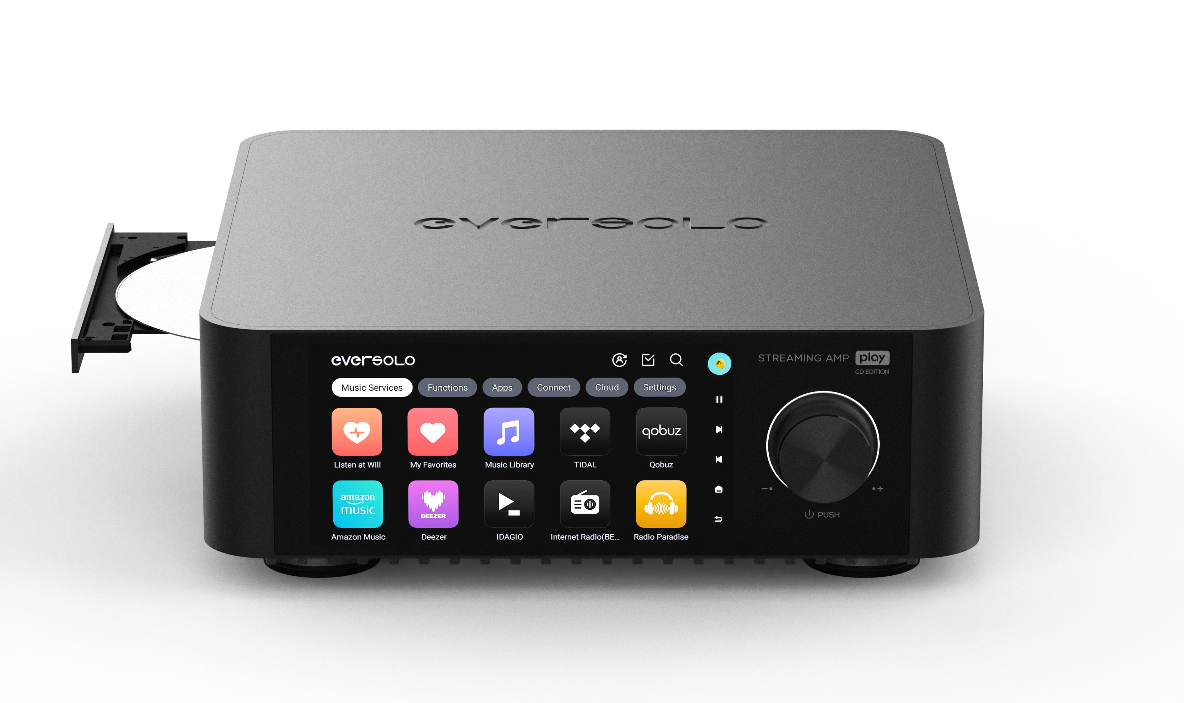 Apos Audio Eversolo Streaming Media Player Eversolo Play CD Edition