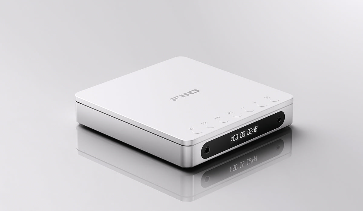 FiiO DM13 Bluetooth CDプレーヤー（Silver） FiiO DM13 Portable Stereo CD Player