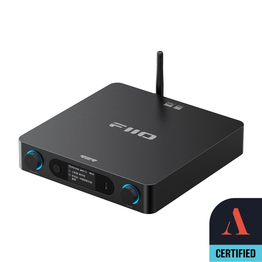 Apos Audio FiiO Headphone DAC/Amp FiiO BR15 R2R High-Resolution Bluetooth Audio Receiver (Apos Certified) Black / Open Box - Like New