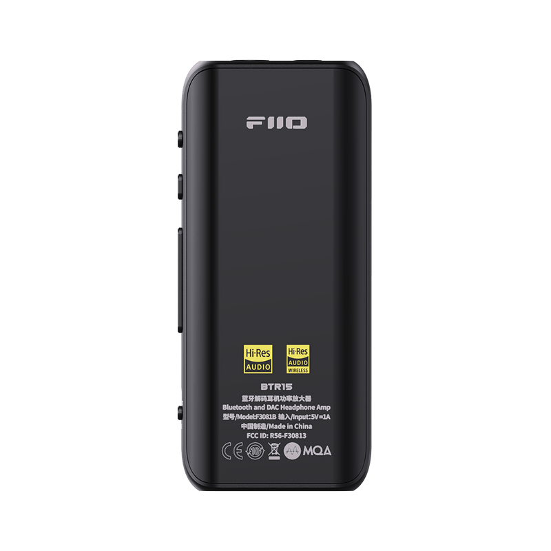 Apos Audio FiiO Headphone DAC/Amp FiiO BTR15 Portable Hi-Fi Bluetooth DAC/Amp