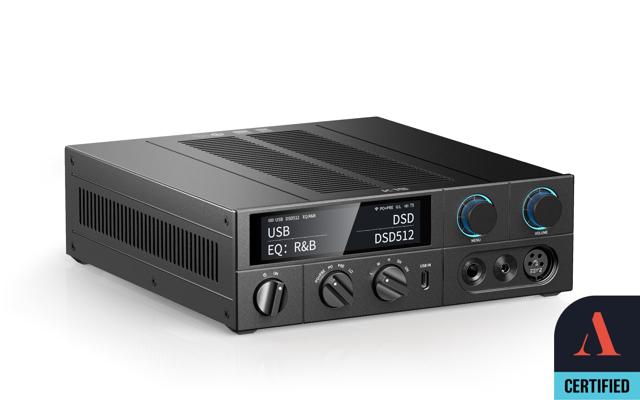 Apos Audio FiiO Headphone DAC/Amp FiiO K15 Desktop DAC/Amp (Apos Certified) Black / Like New