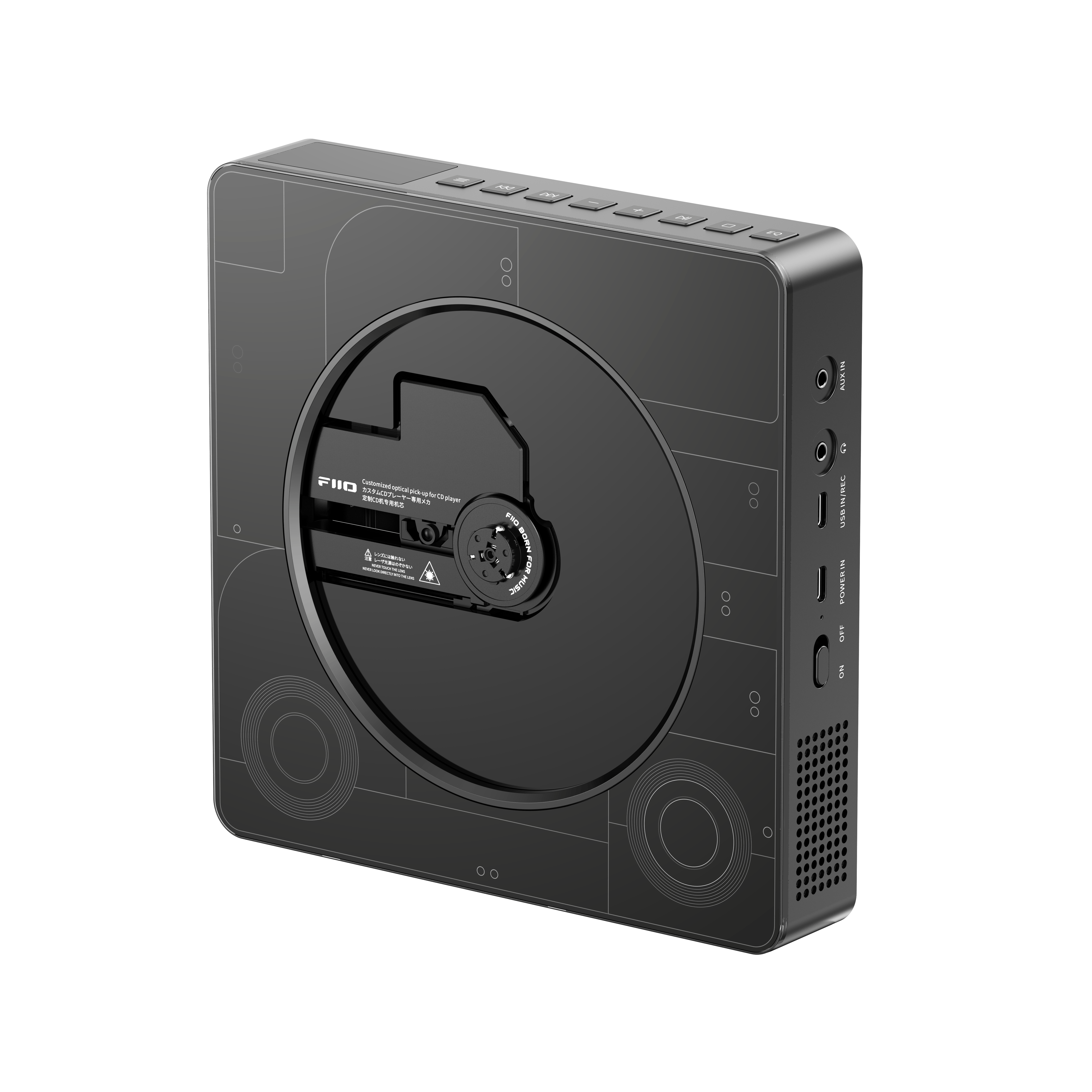 Apos Audio FiiO Headphone DAC/Amp FiiO Snowsky Beatbox Multifunctional Portable CD Speaker