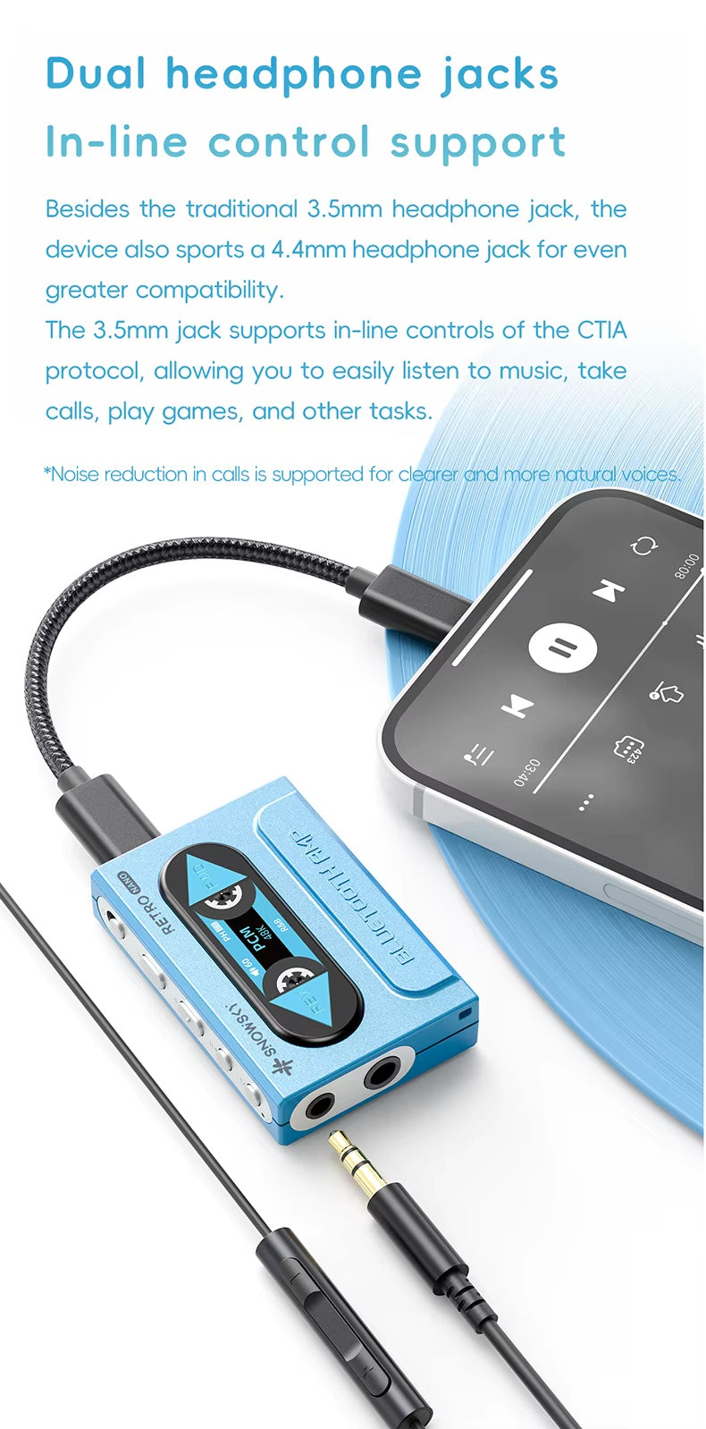 FiiO Retro Nano Bluetooth USB DAC and Headphone Amplifier