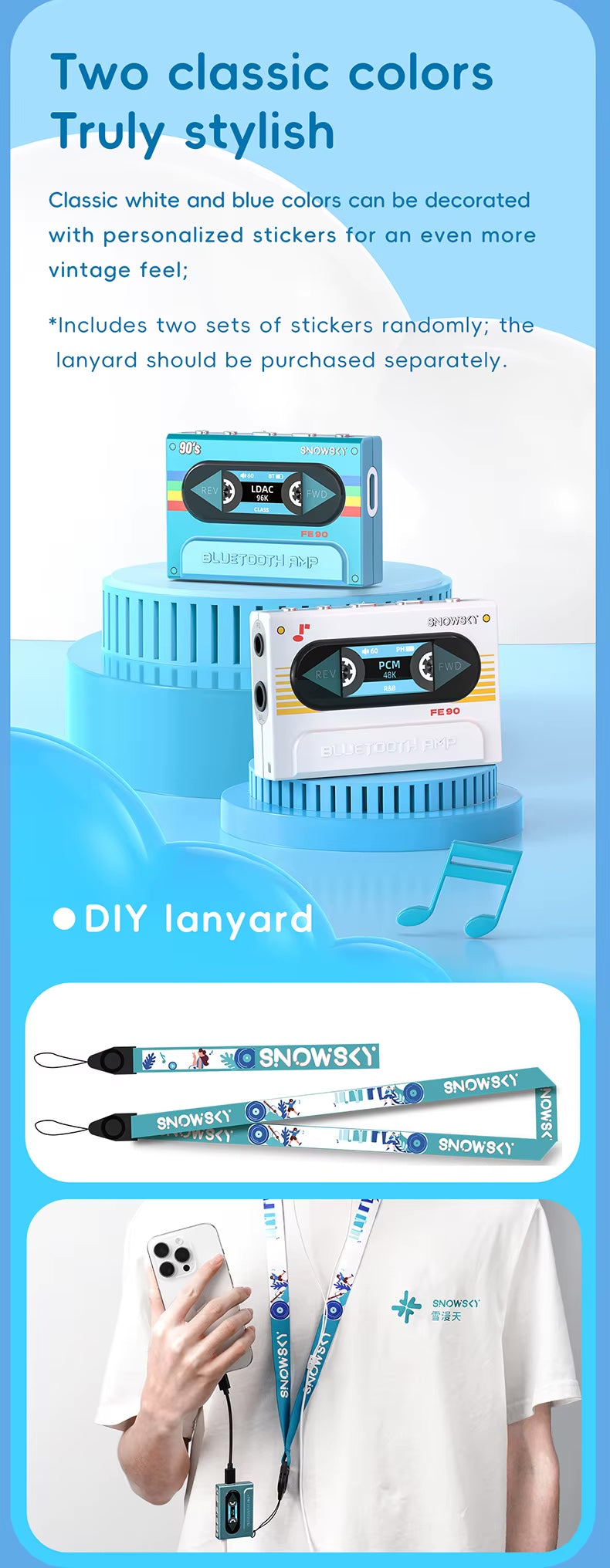 Apos Audio FiiO Headphone DAC/Amp FiiO Snowsky RETRO NANO Bluetooth DAC and Headphone Amplifier