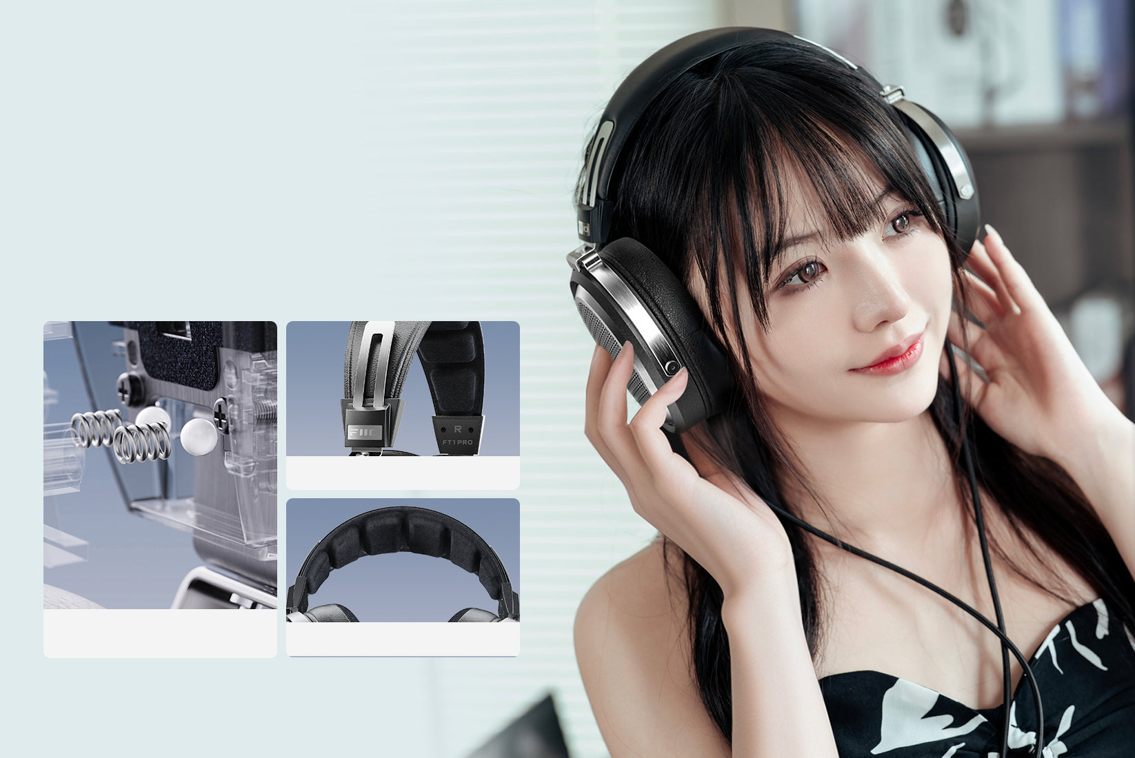 Apos Audio FiiO Headphone FiiO FT1 Pro Open-Back Planar Headphones