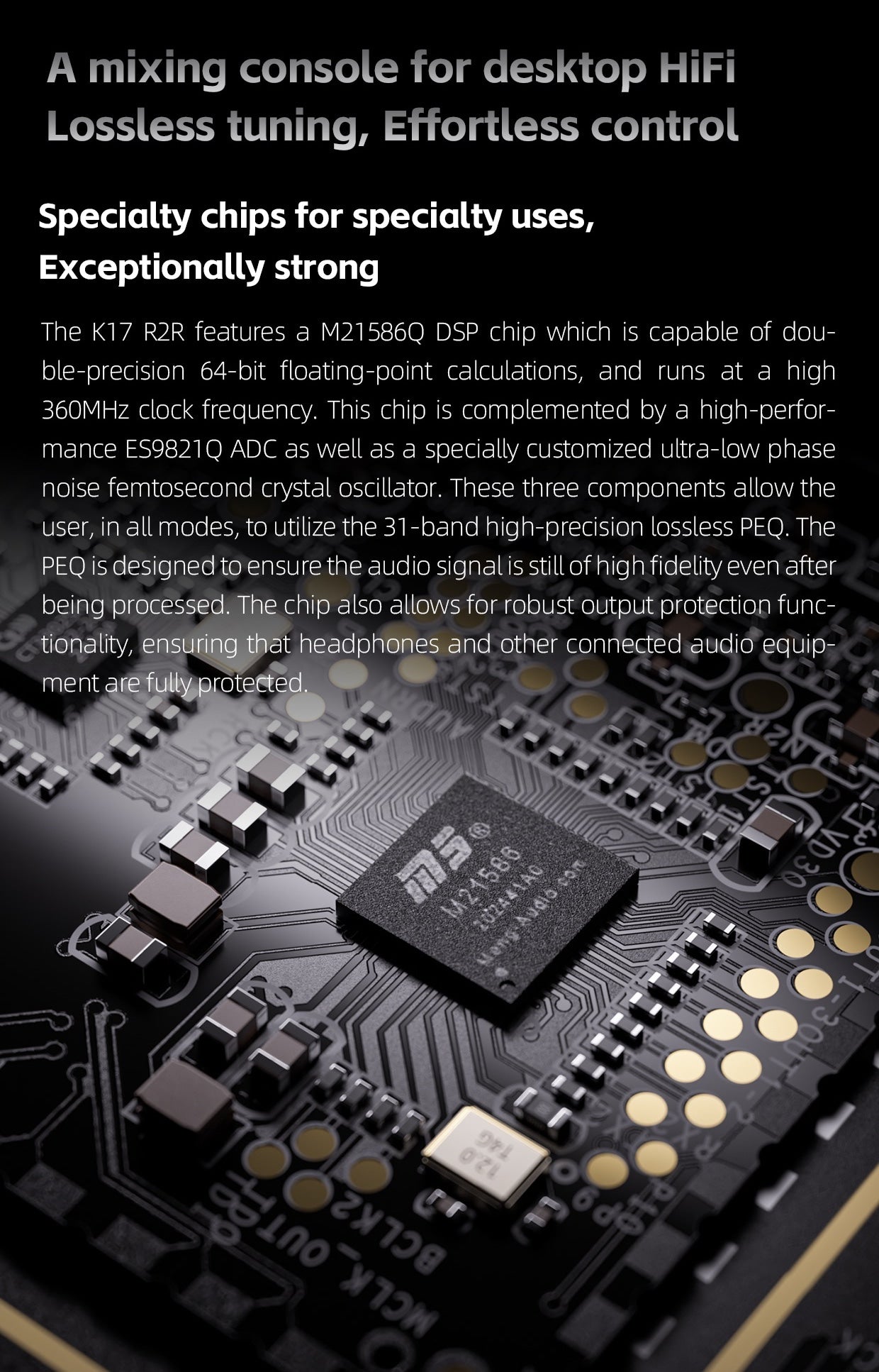 Apos Audio FiiO Headphone FiiO K17 R2R Desktop DAC Headphone Amplifier