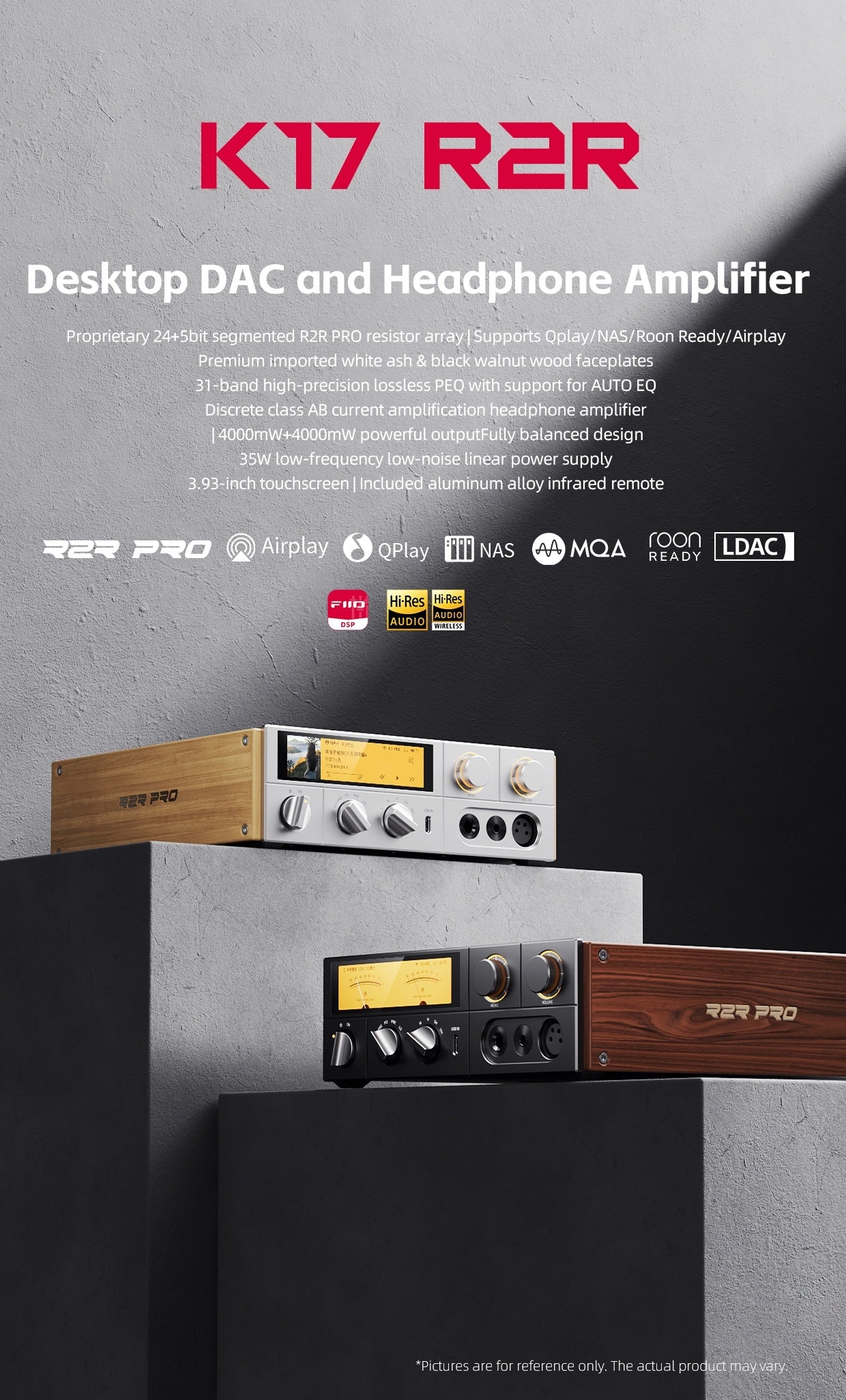 Apos Audio FiiO Headphone FiiO K17 R2R Desktop DAC Headphone Amplifier