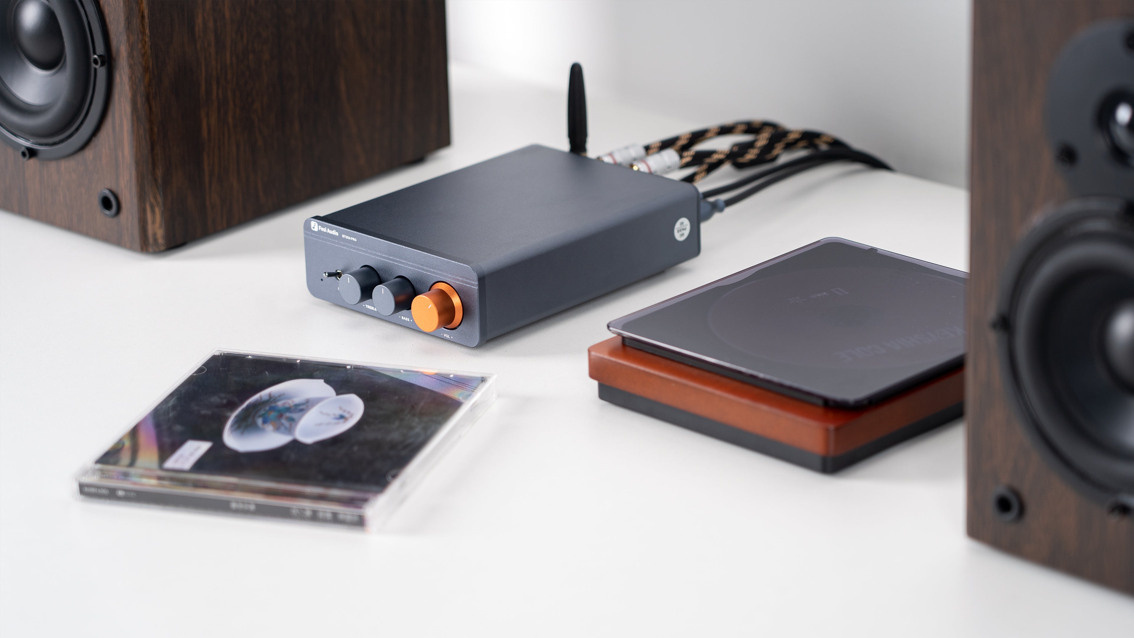 Apos Audio Fosi Audio Headphone DAC/Amp Fosi Audio BT20A Pro 2-Channel Bluetooth Power Amplifier