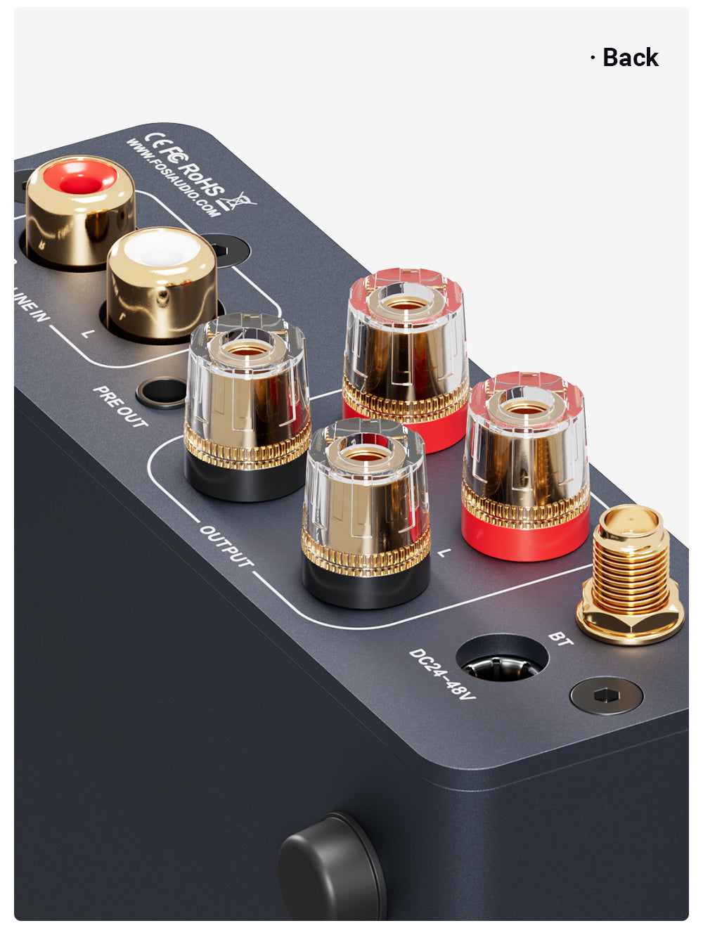 Fosi Audio BT20A Pro 2-Channel Bluetooth Power Amplifier – Apos