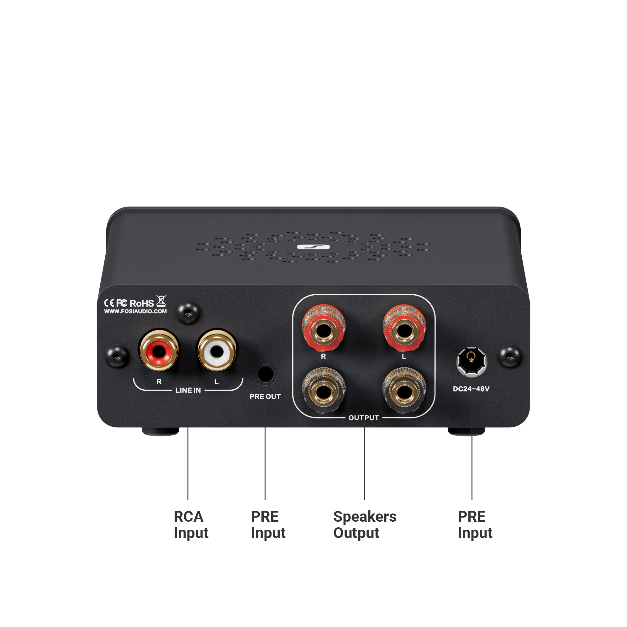 Apos Audio Fosi Audio Headphone DAC/Amp Fosi Audio V3 300W X2 2.0 Channel Hi-Fi Stereo Amplifier