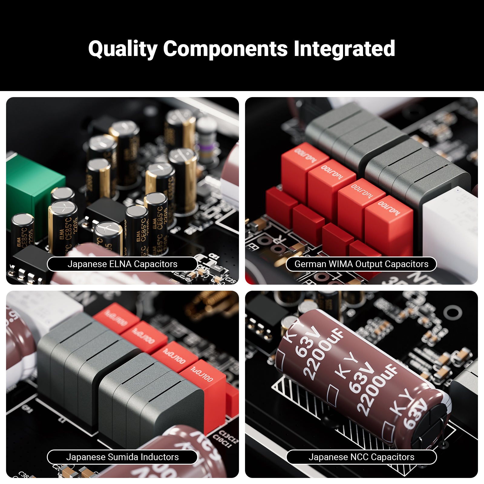 Apos Audio Fosi Audio Headphone DAC/Amp Fosi Audio V3 300W X2 2.0 Channel Hi-Fi Stereo Amplifier