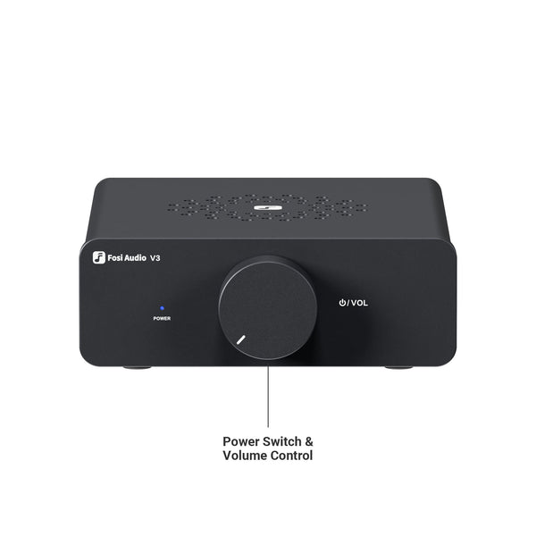 Apos Audio Fosi Audio Headphone DAC/Amp Fosi Audio V3 300W X2 2.0 Channel Hi-Fi Stereo Amplifier