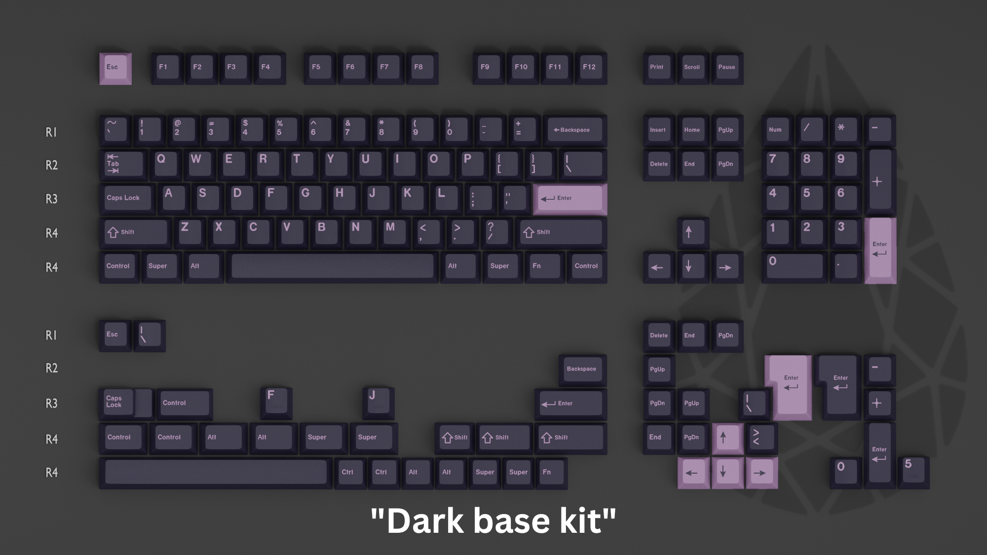 Apos Audio GMK Keycaps GMK Amethyst Keycap Set