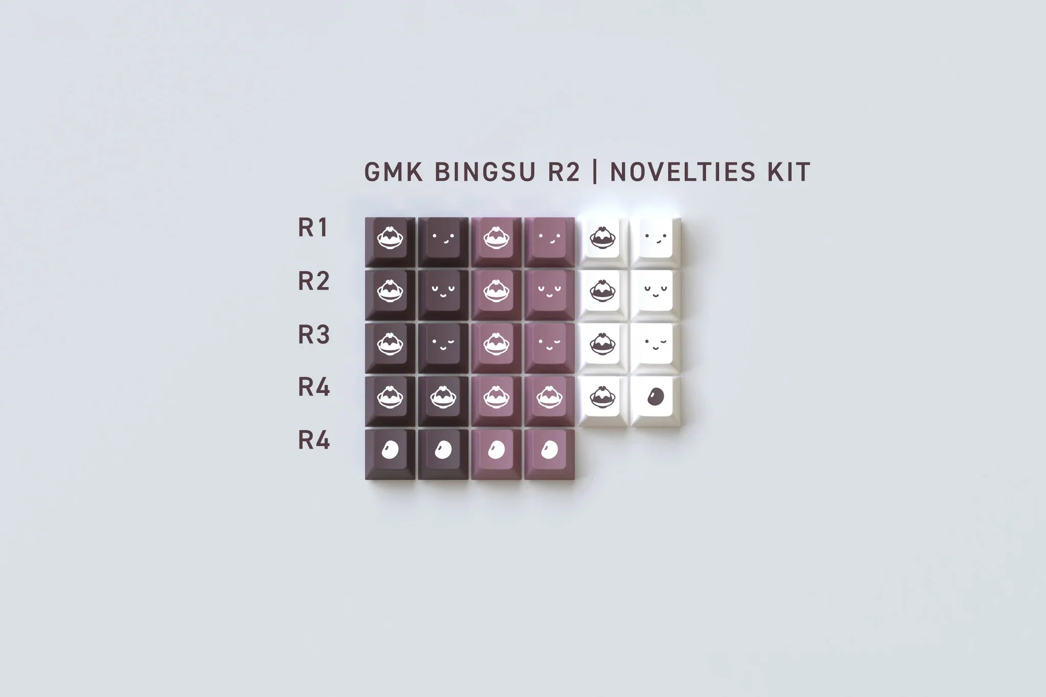 Apos Audio GMK Keycaps GMK Bingsu R2 Keycap Set