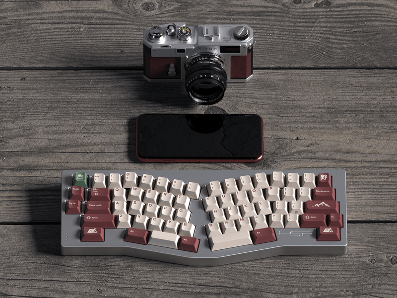 Apos Audio GMK Keycaps GMK Camping R3 Keycap Set