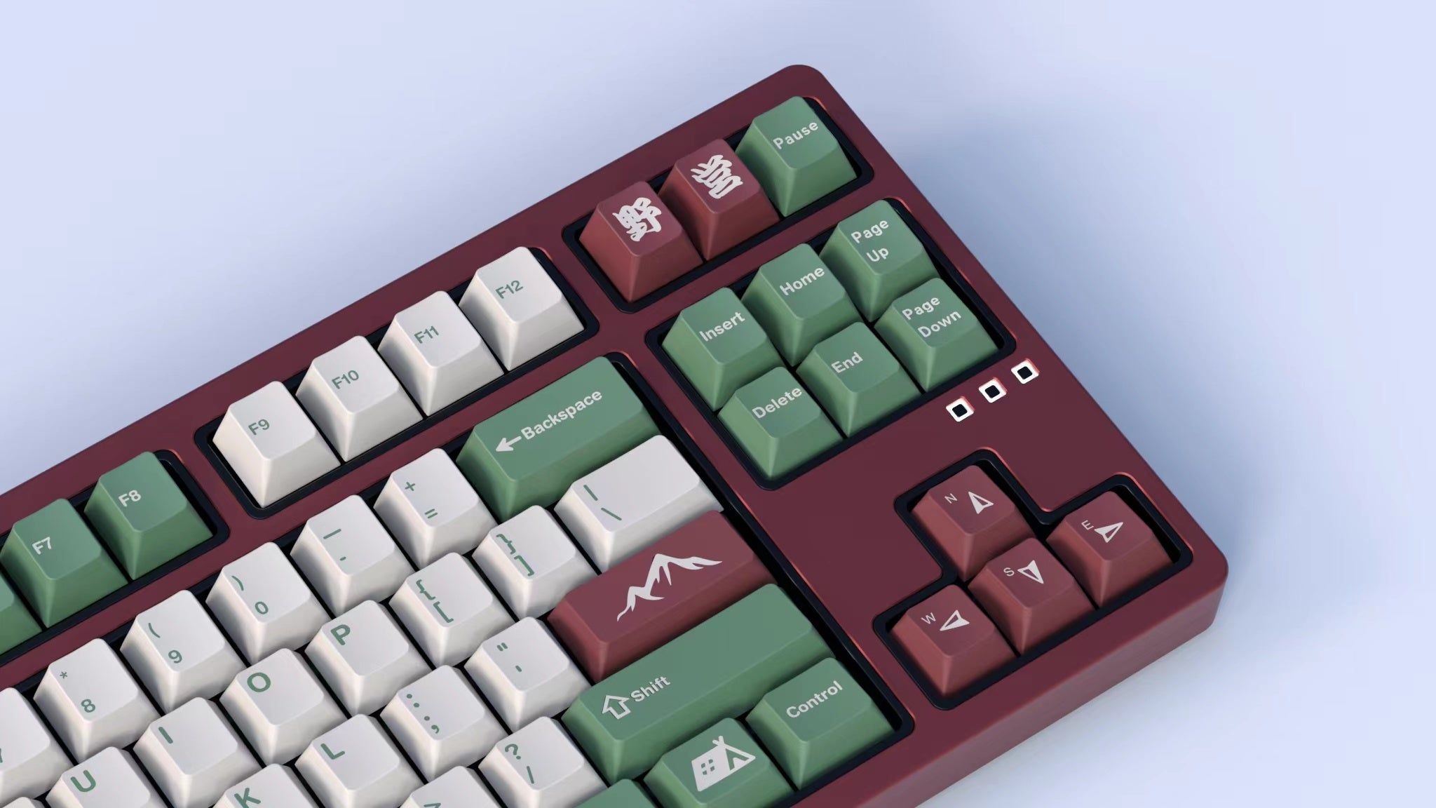 Apos Audio GMK Keycaps GMK Camping R3 Keycap Set