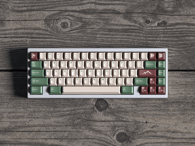 Apos Audio GMK Keycaps GMK Camping R3 Keycap Set