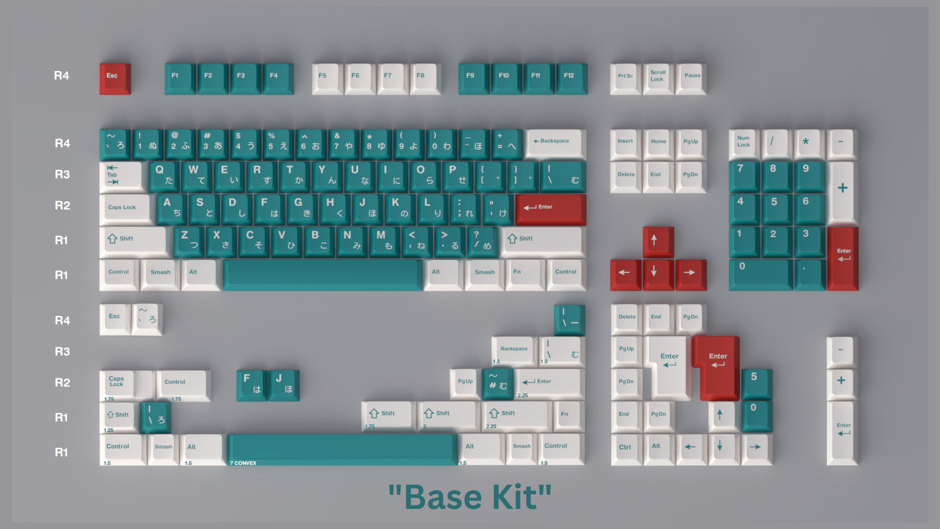 Apos Audio GMK Keycaps GMK Deku Keycap Set