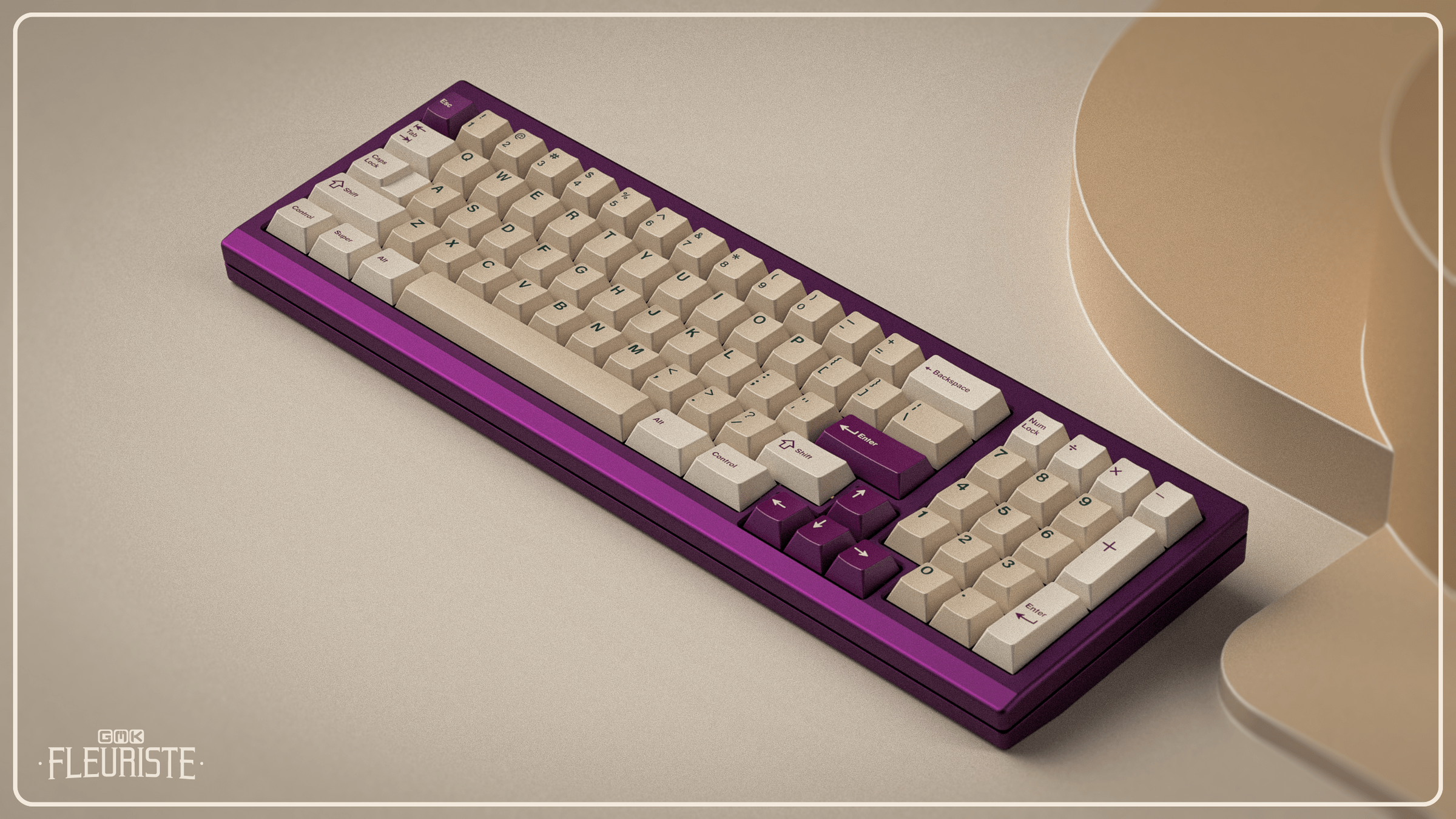 Apos Audio GMK Keycaps GMK Fleuriste Keycap Set