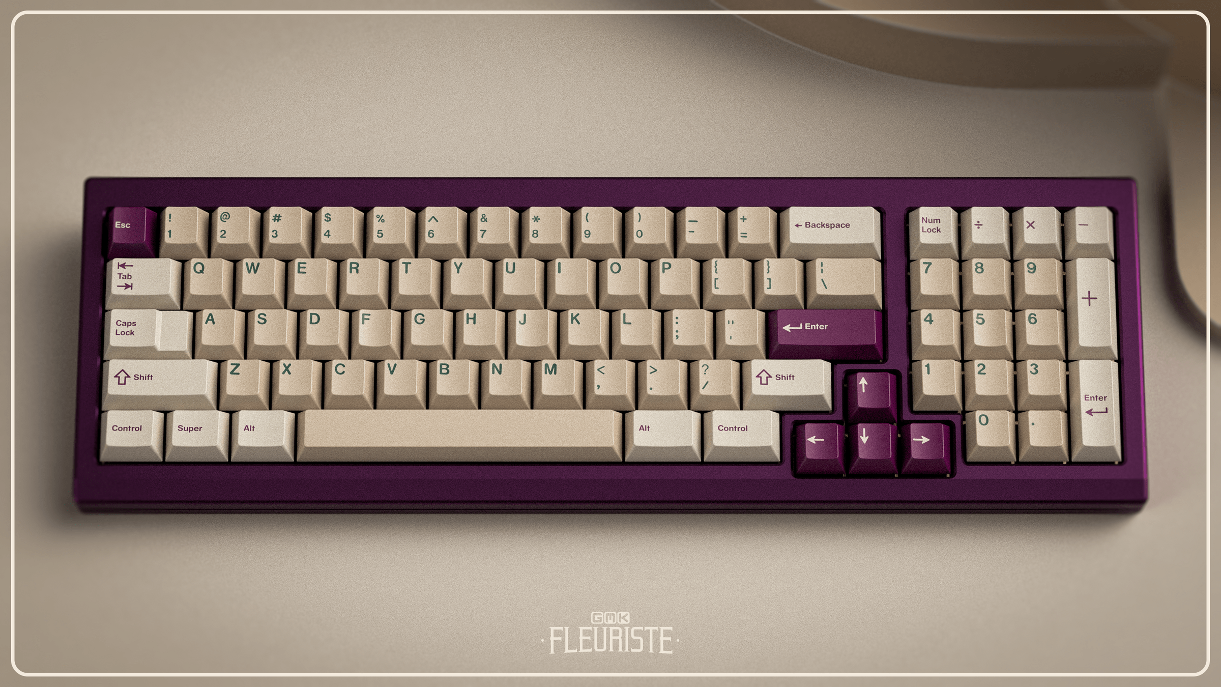 Apos Audio GMK Keycaps GMK Fleuriste Keycap Set