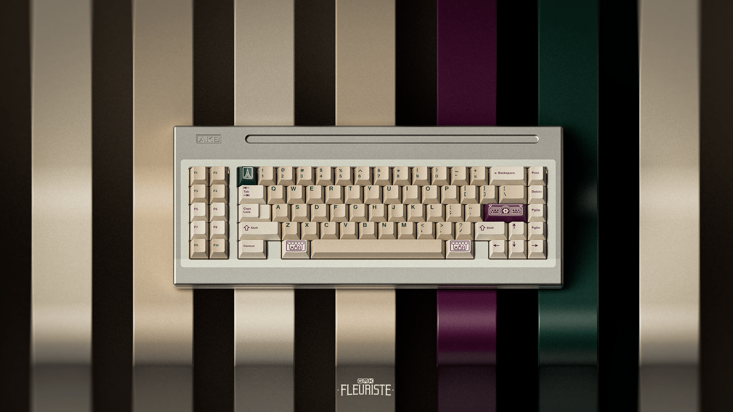 Apos Audio GMK Keycaps GMK Fleuriste Keycap Set