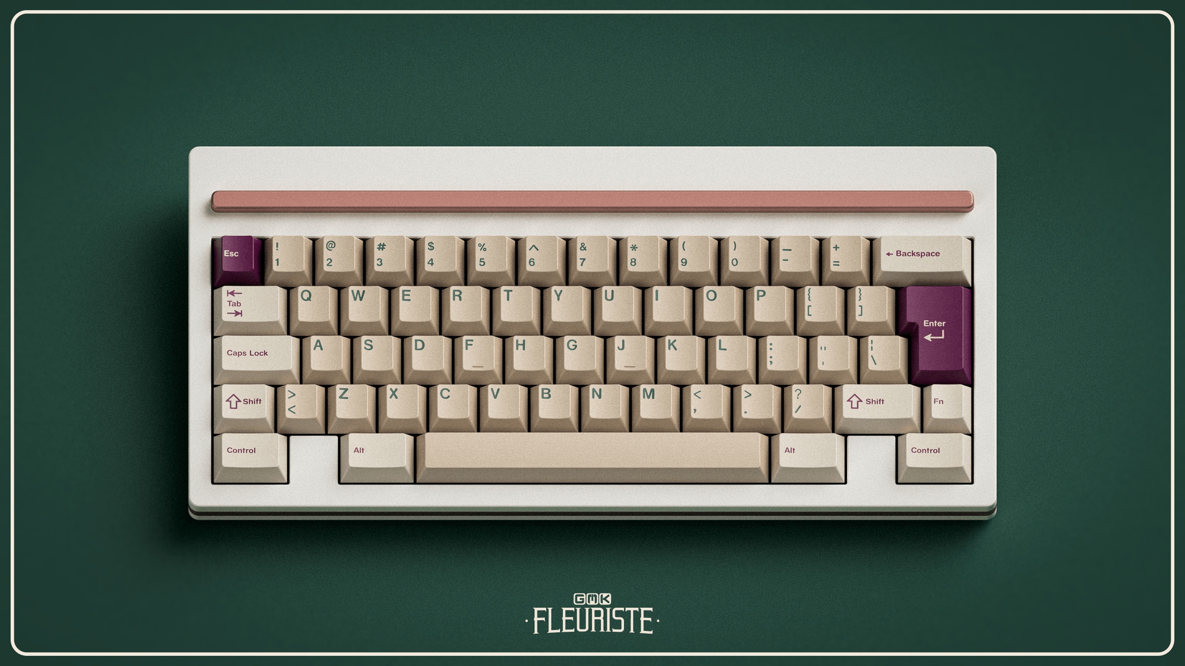 Apos Audio GMK Keycaps GMK Fleuriste Keycap Set