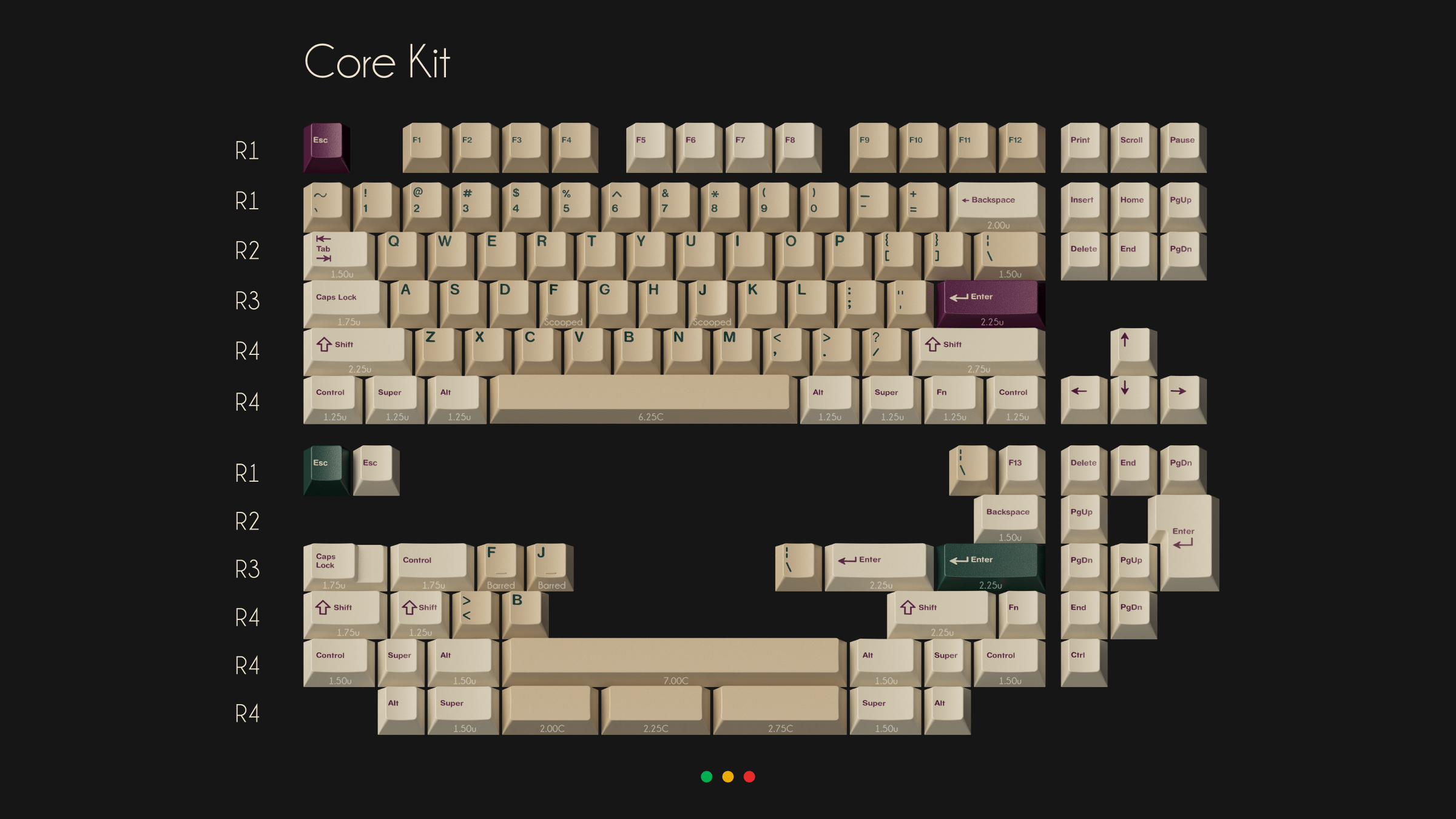 Apos Audio GMK Keycaps GMK Fleuriste Keycap Set