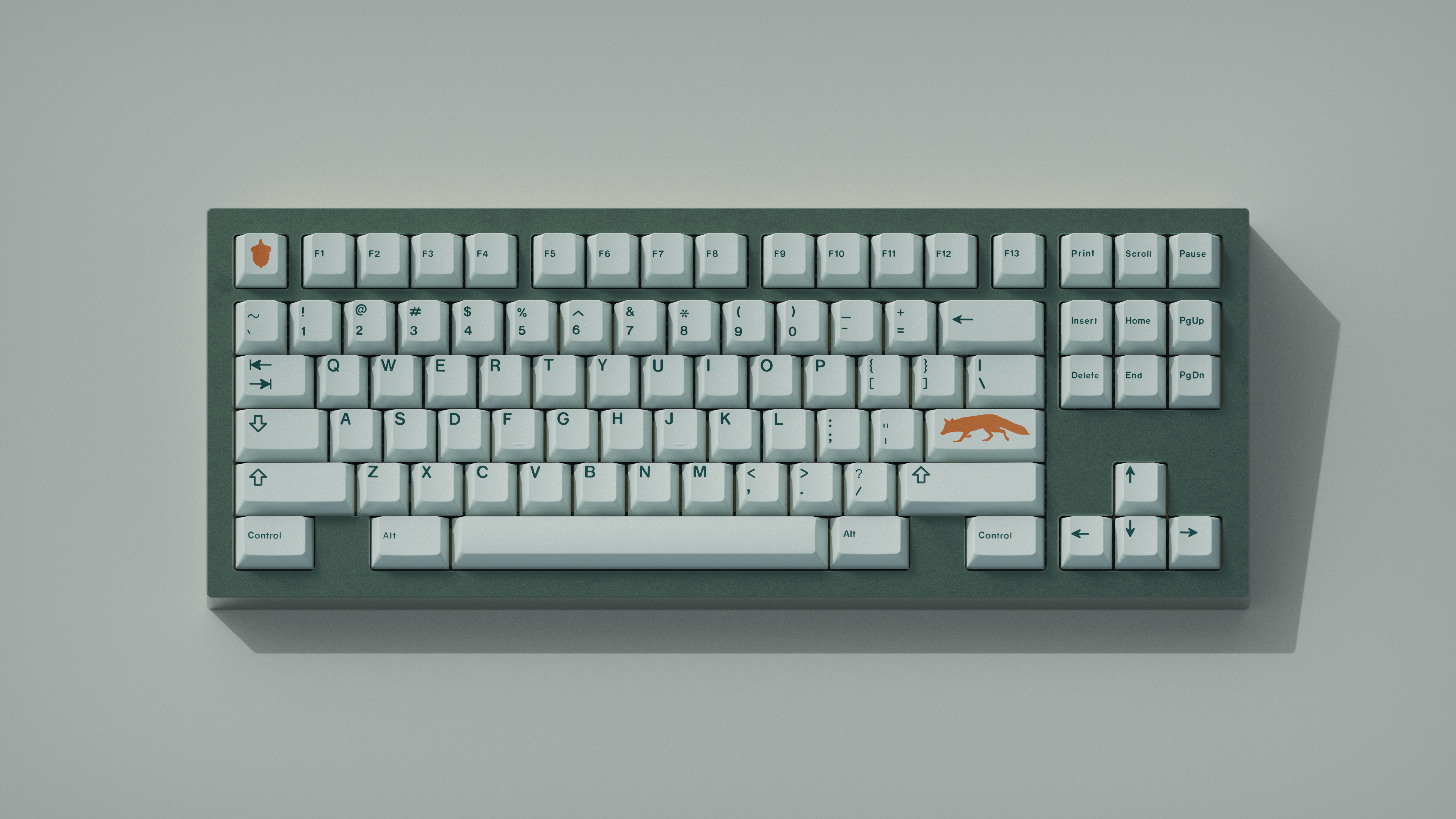 Apos Audio GMK Keycaps GMK Fox Keycap Set