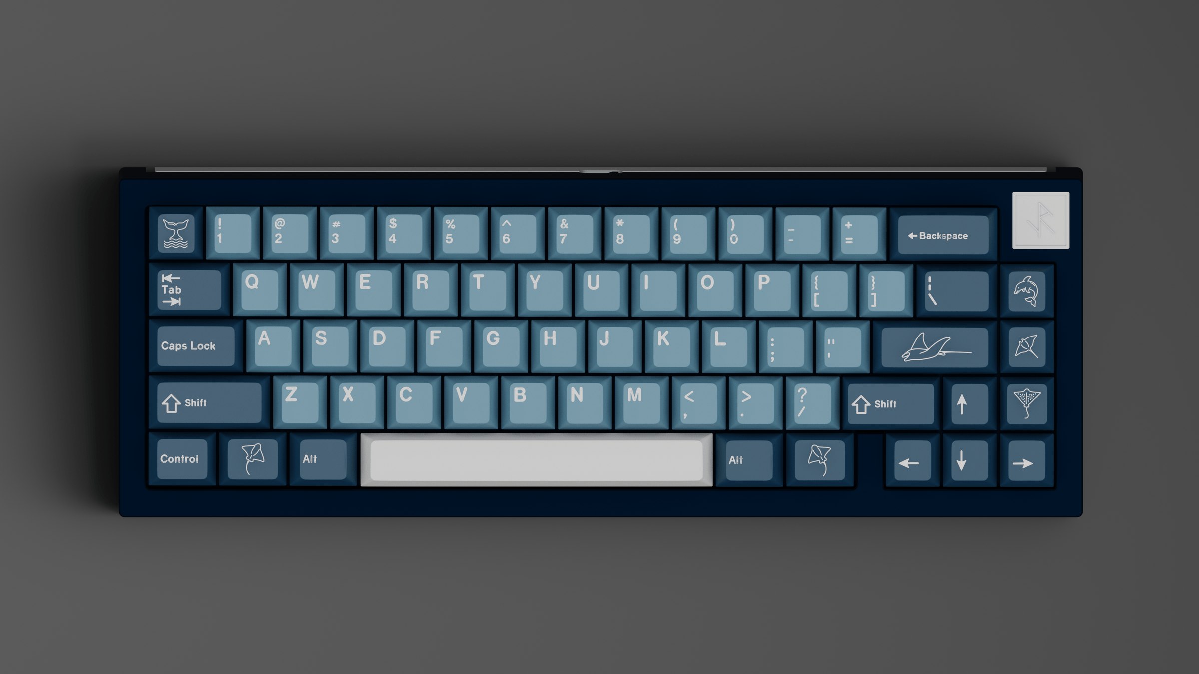 Apos Audio GMK Keycaps GMK Manta Keycap Set