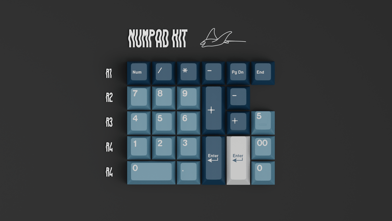 Apos Audio GMK Keycaps GMK Manta Keycap Set